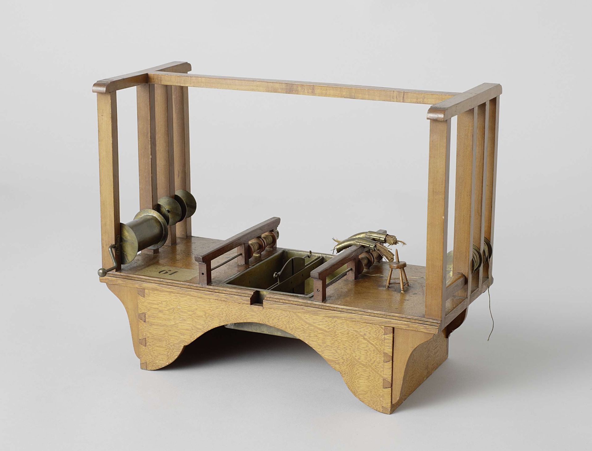 Model of an Installation for Tarring Rope Yarn by Anonymous