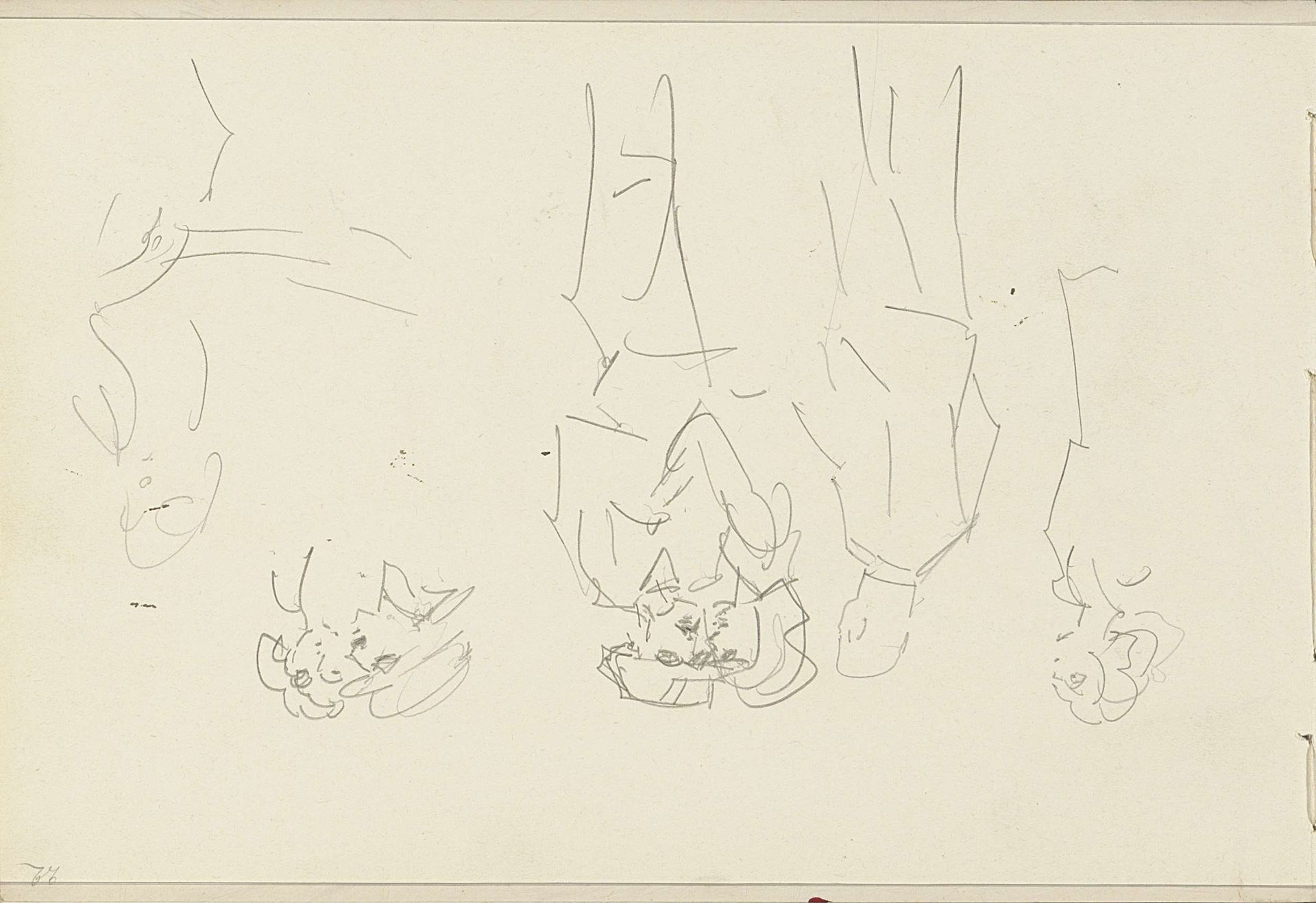 Figuurstudies by Isaac Israels