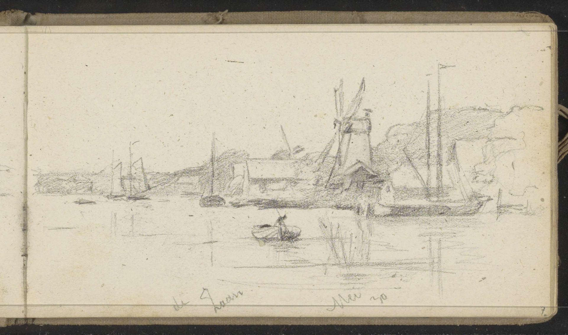 Molens aan de Zaan by Willem Cornelis Rip