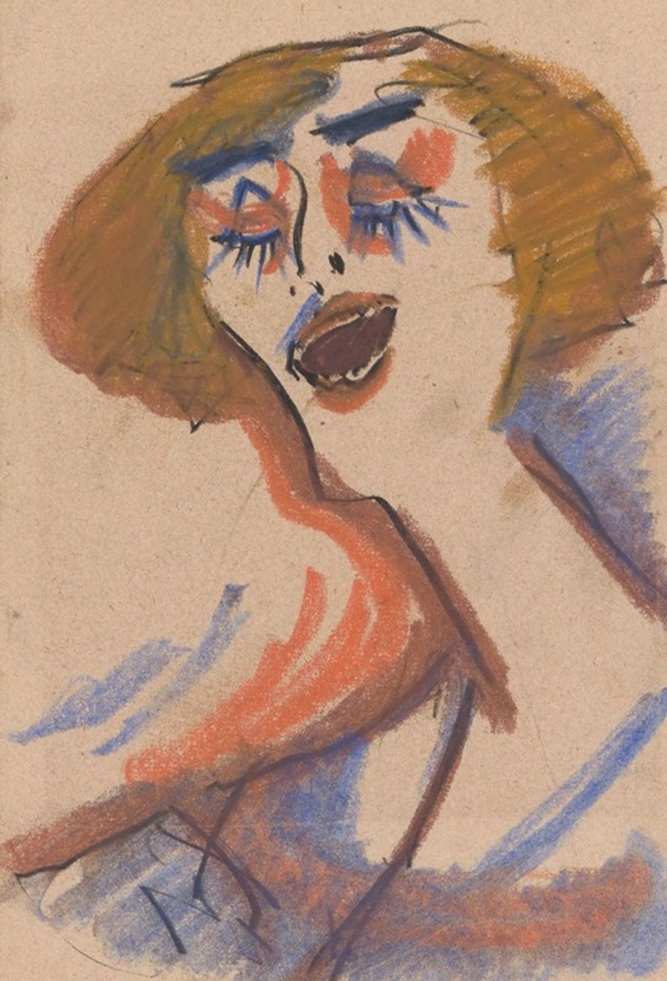 Cabaret Singer by Jules Schmalzigaug