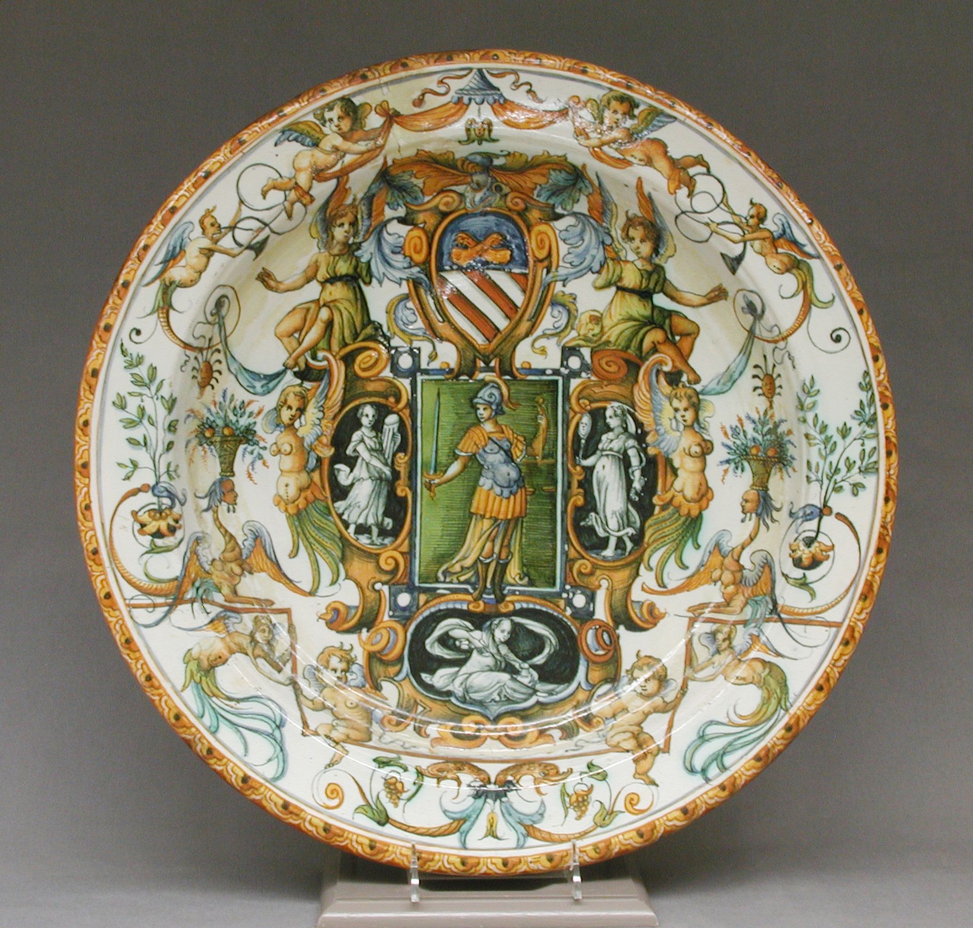 Plate by Patanazzi family