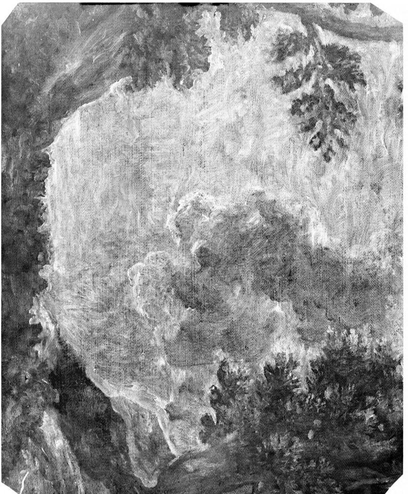 X-radiograph(s) of "Birth of Bacchus" by Artist of original: Nicolas Poussin