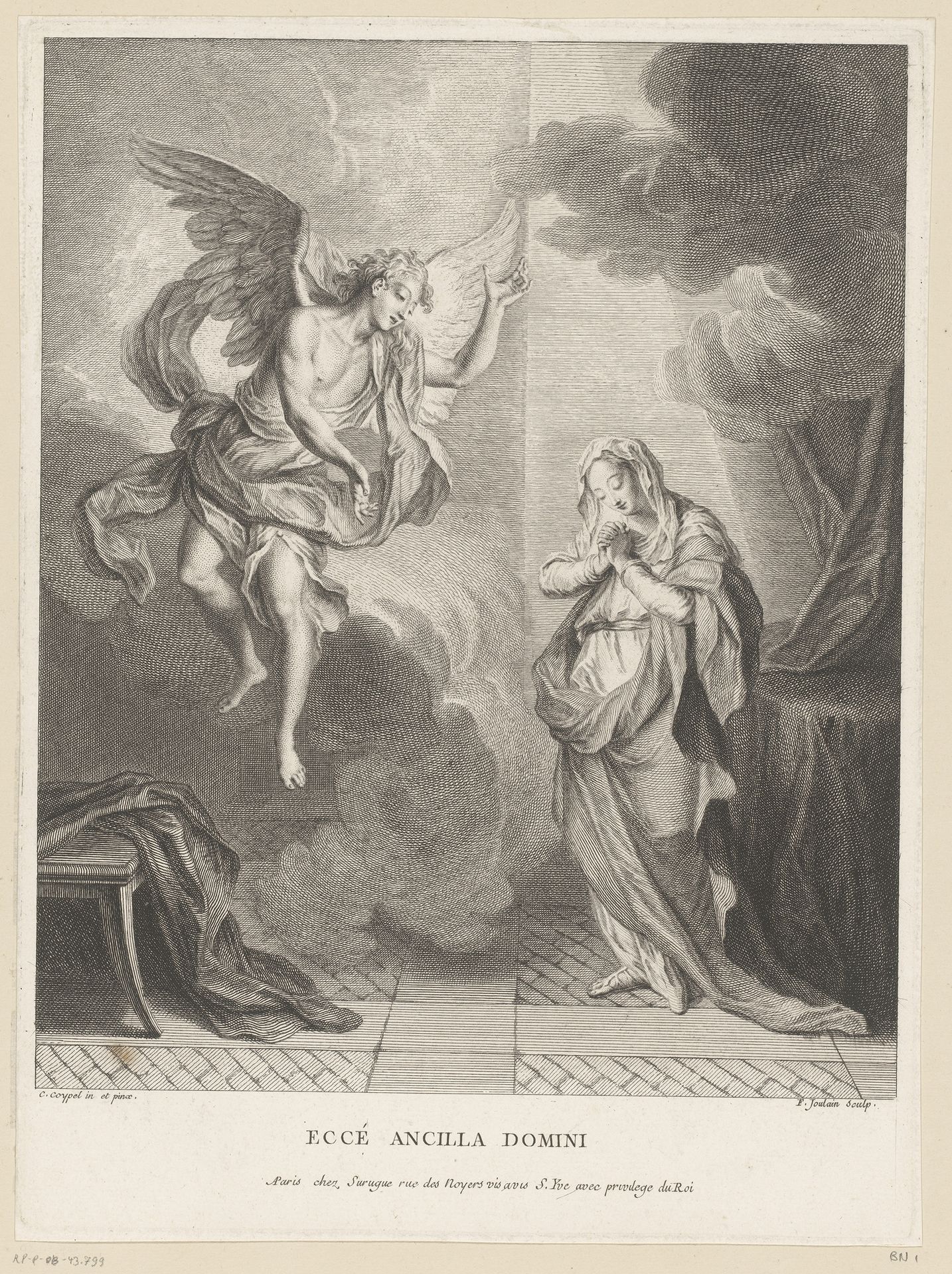 Annunciatie by François Joullain