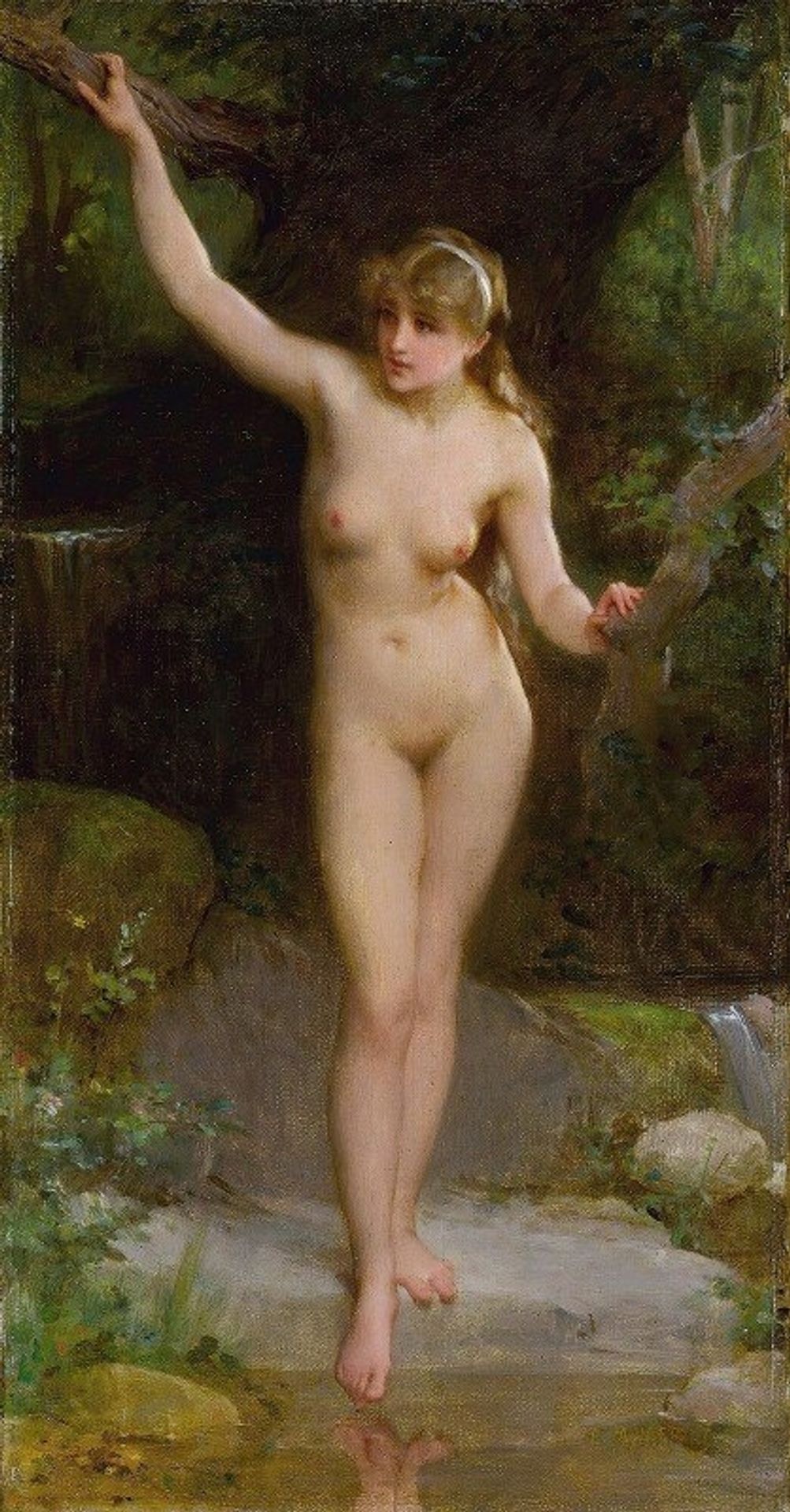 La Baigneuse by Émile Munier