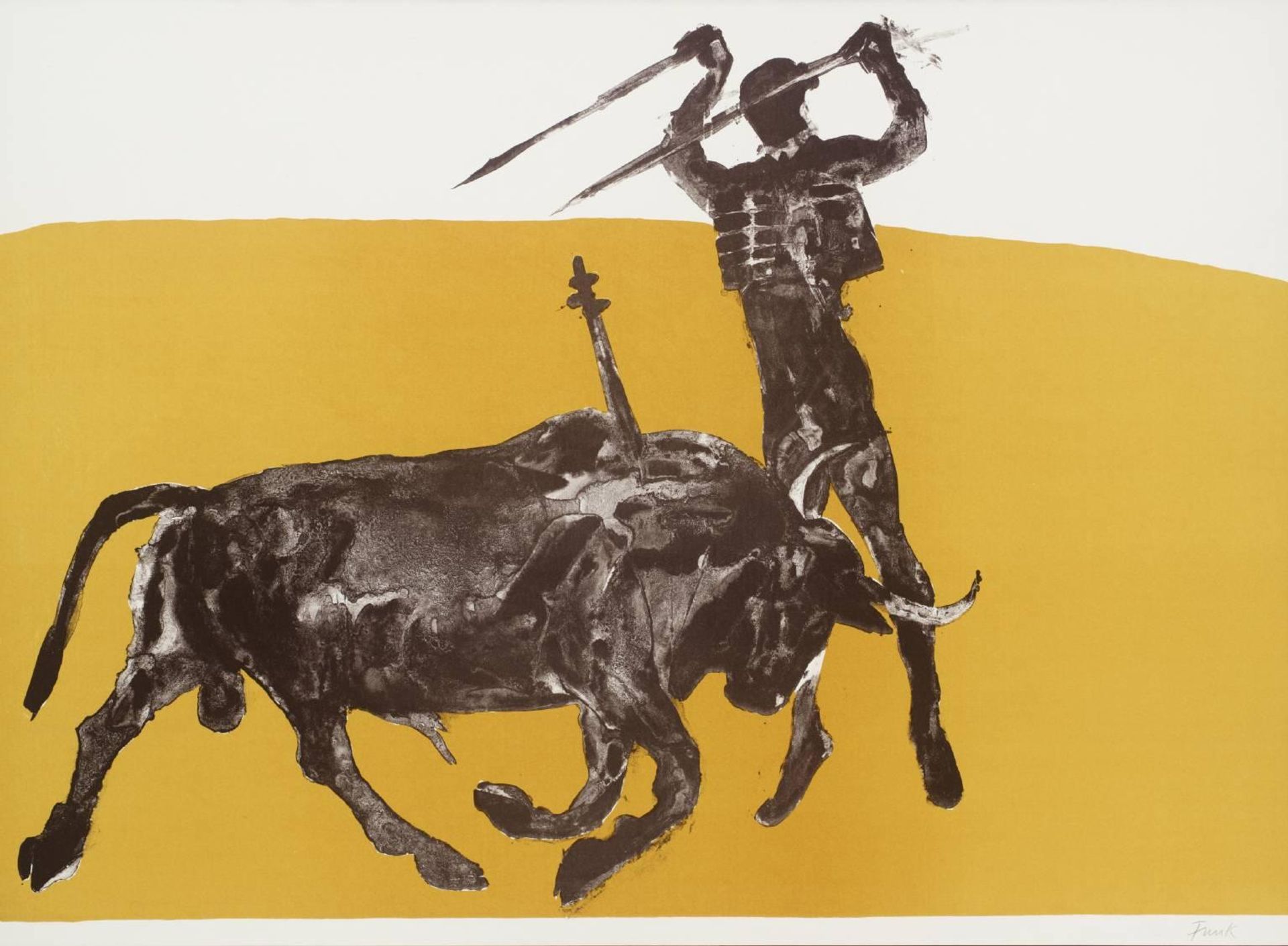 Corrida Two by  Dame Elisabeth Frink
