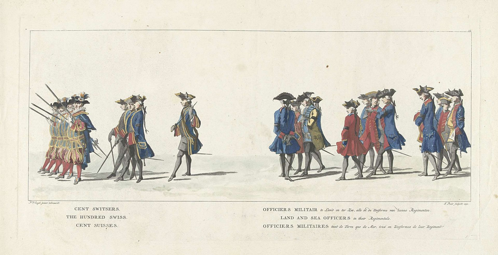 Lijkstatie van Willem IV, 1752, plaat 12 by Jan Punt