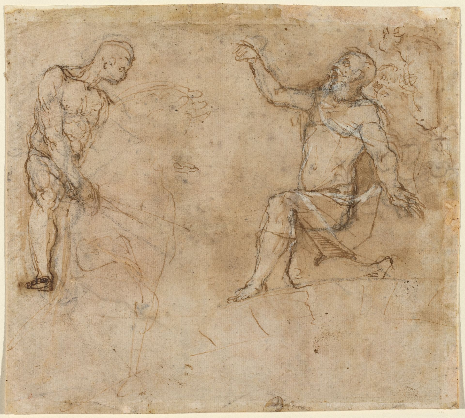 Figure Studies by Federico Barocci