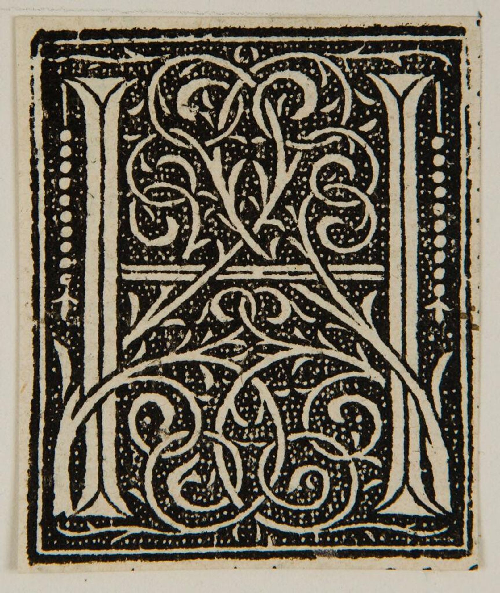 Letter H by Anonymous