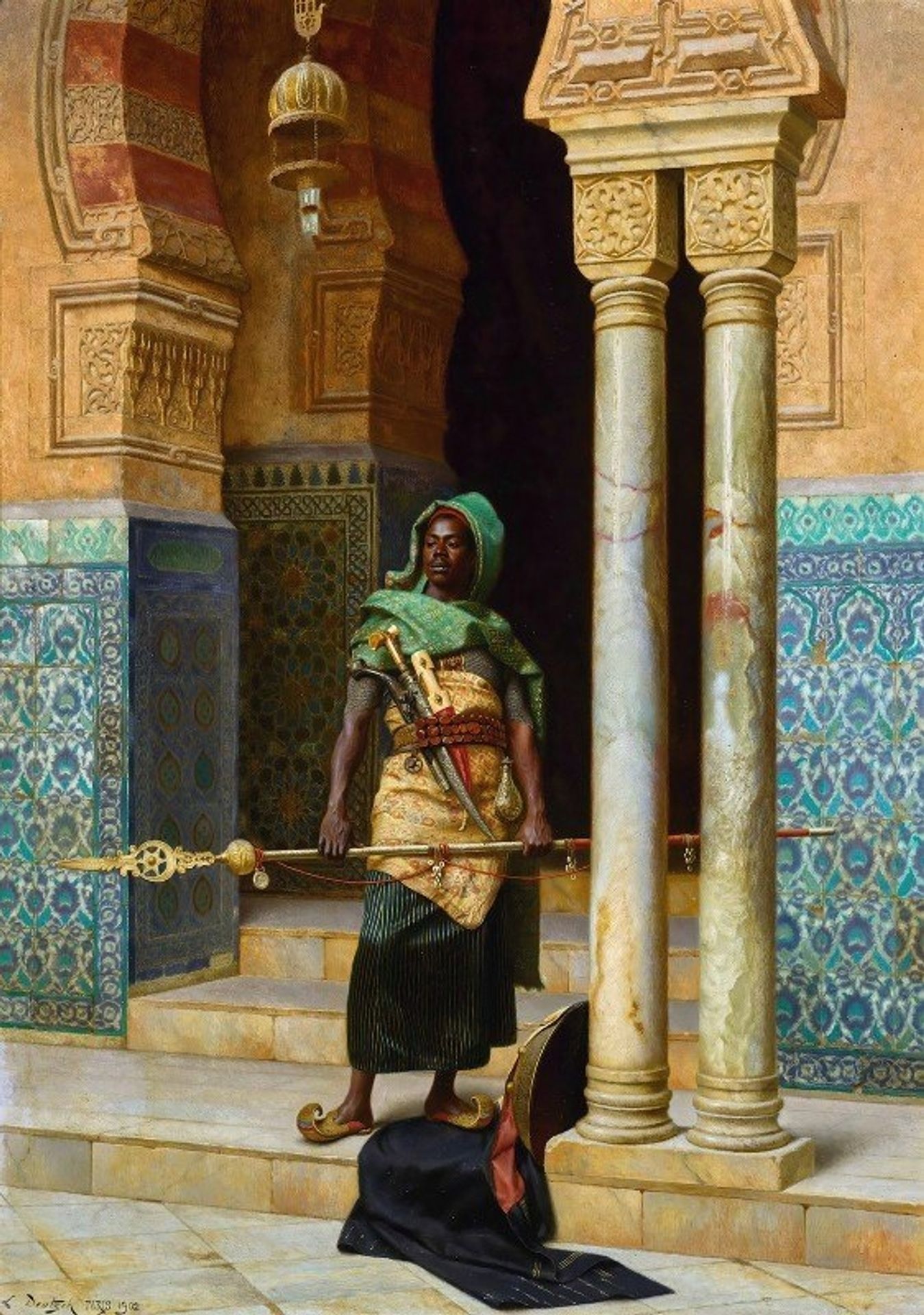 The Nubian Guard by Ludwig Deutsch
