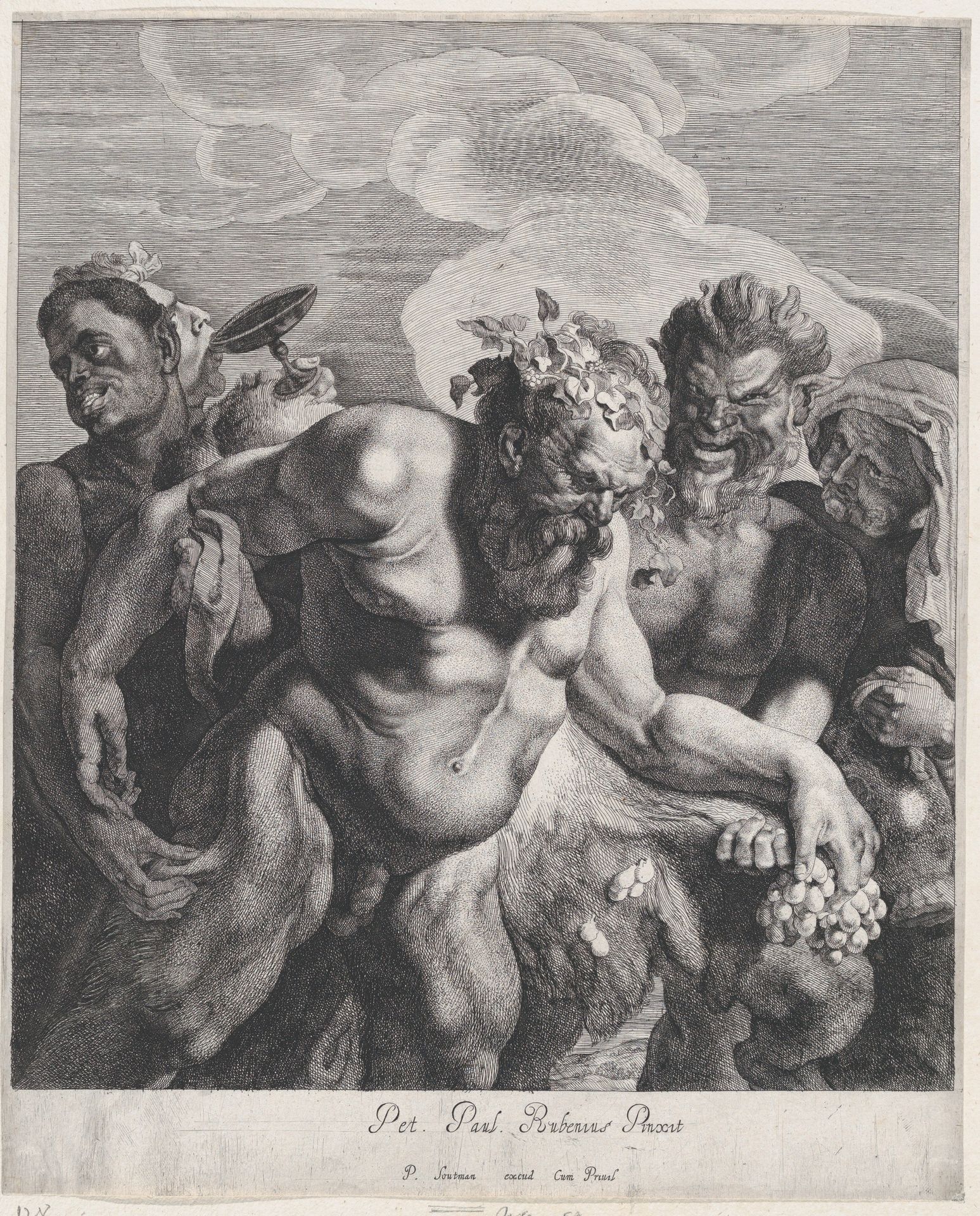Drunken Silenus by Jonas Suyderhoef