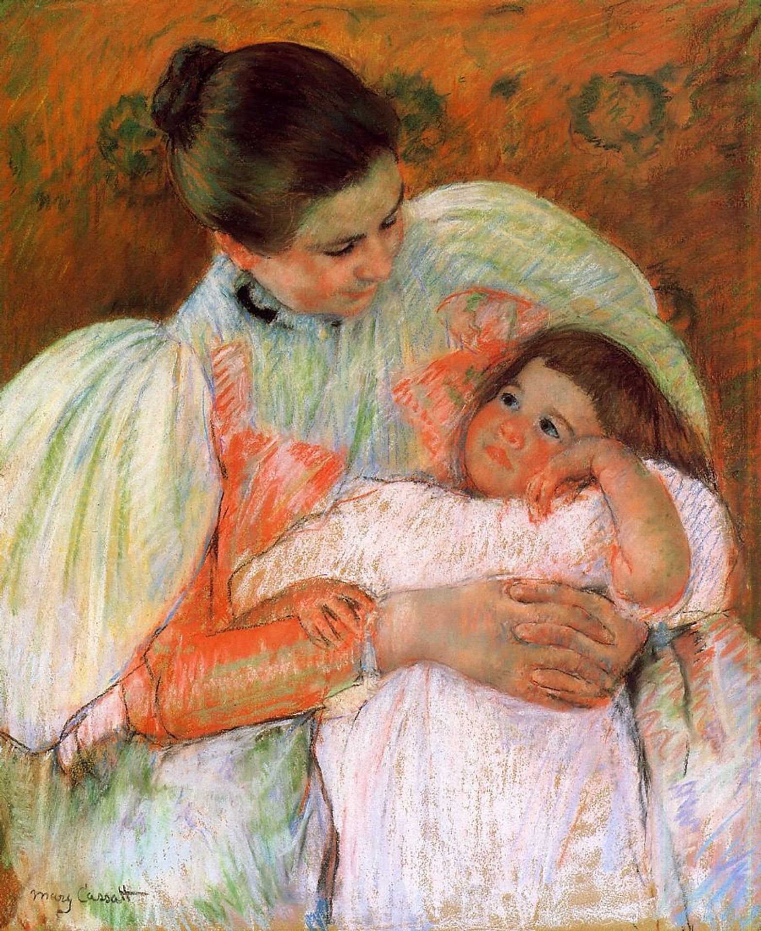 Nurse and Child by Mary Cassatt