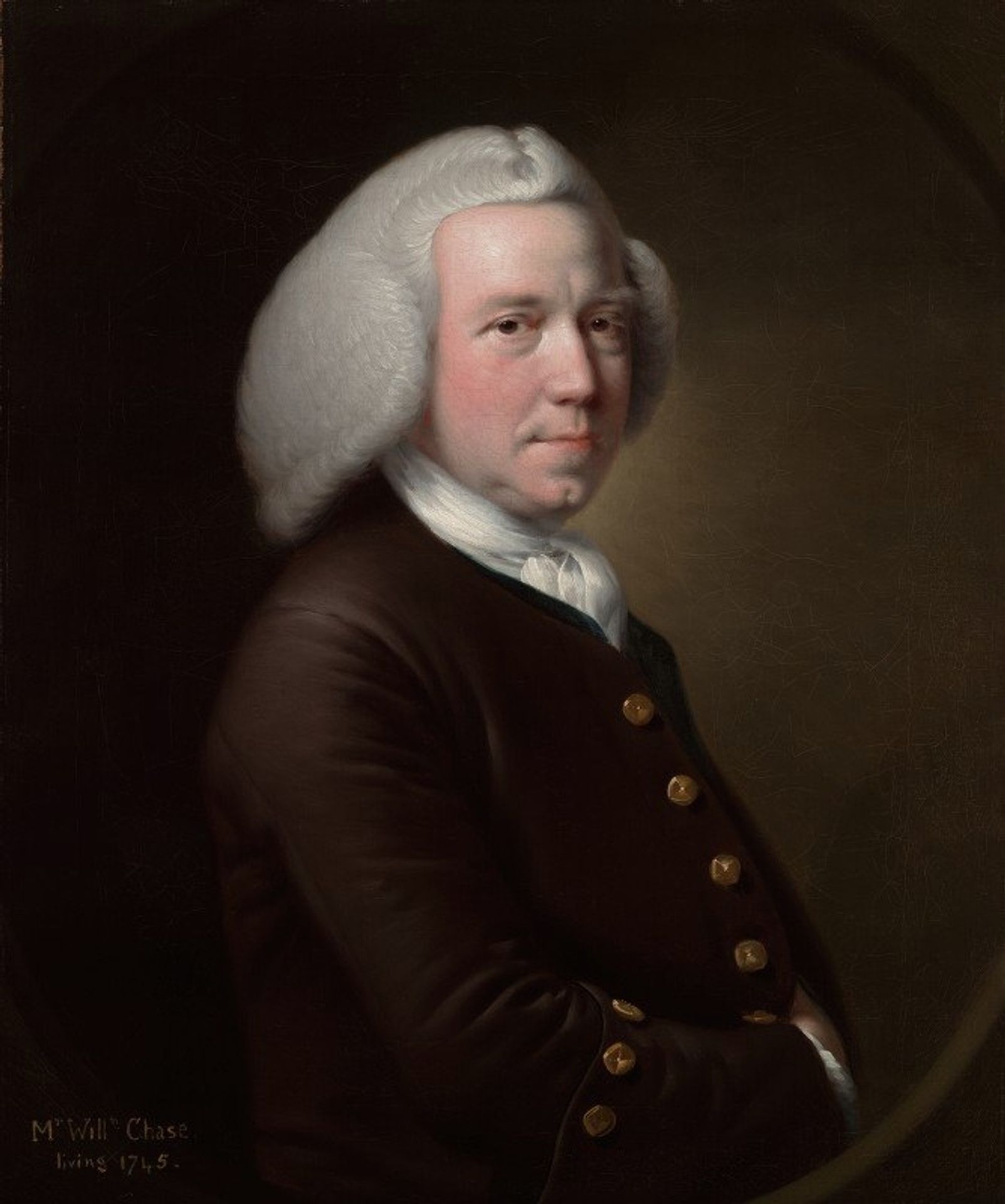 Portrait of Mr. William Chase, Sr. by Joseph Wright of Derby