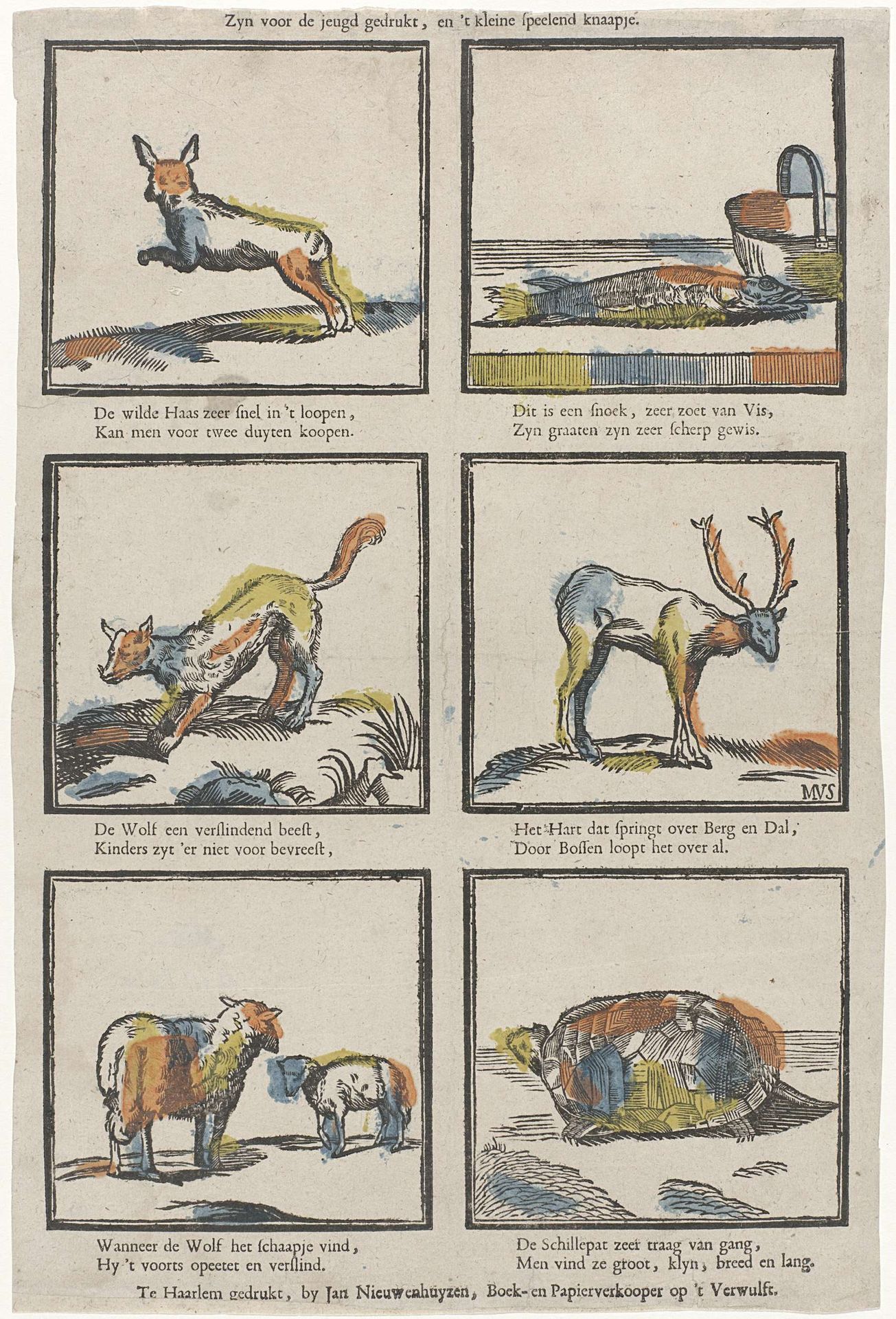 (...) / Zyn voor de jeugd gedrukt, en 't kleine speelend knaapje by Jan Nieuwenhuyzen