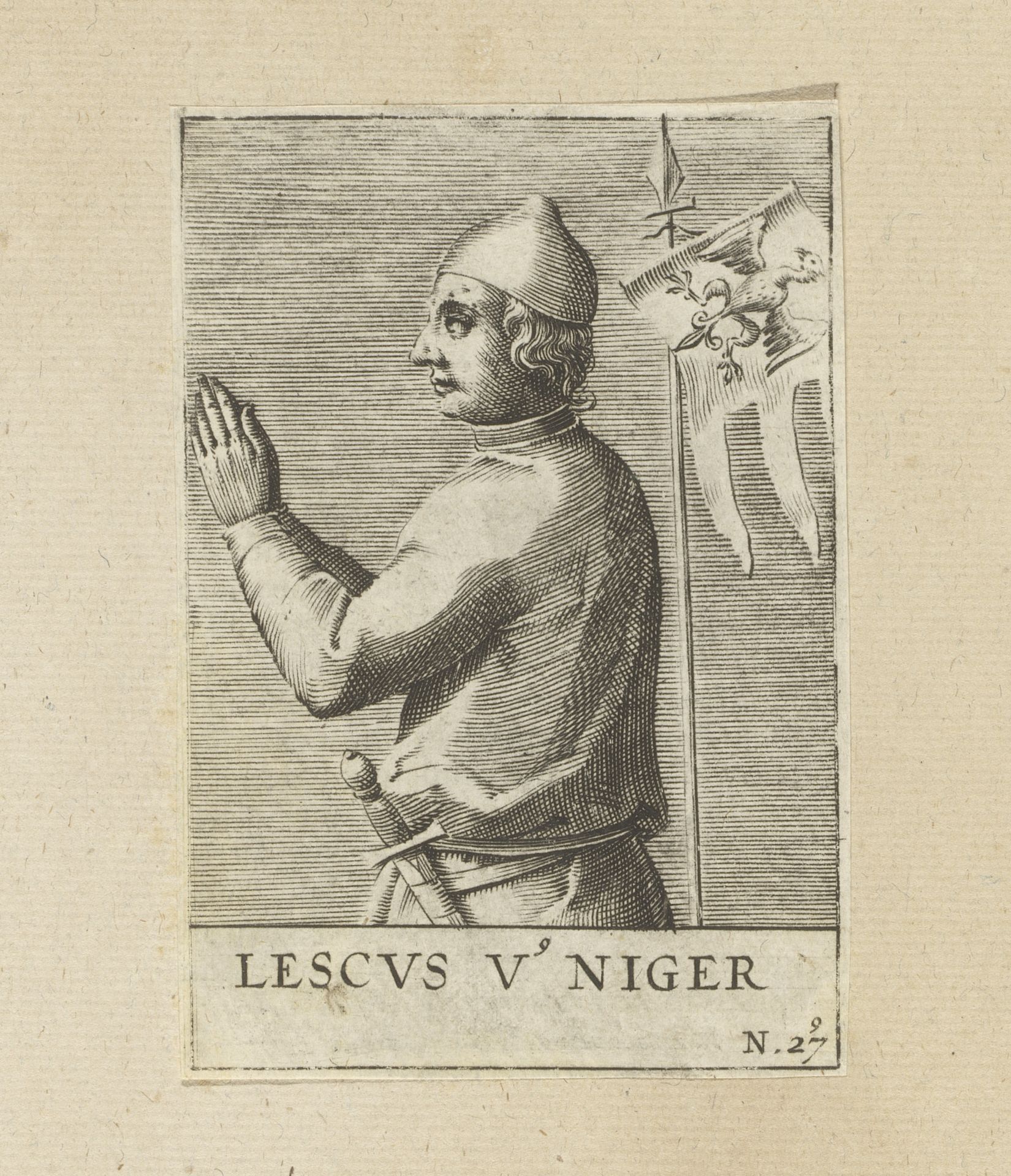 Portret van Leszek II by Anonymous