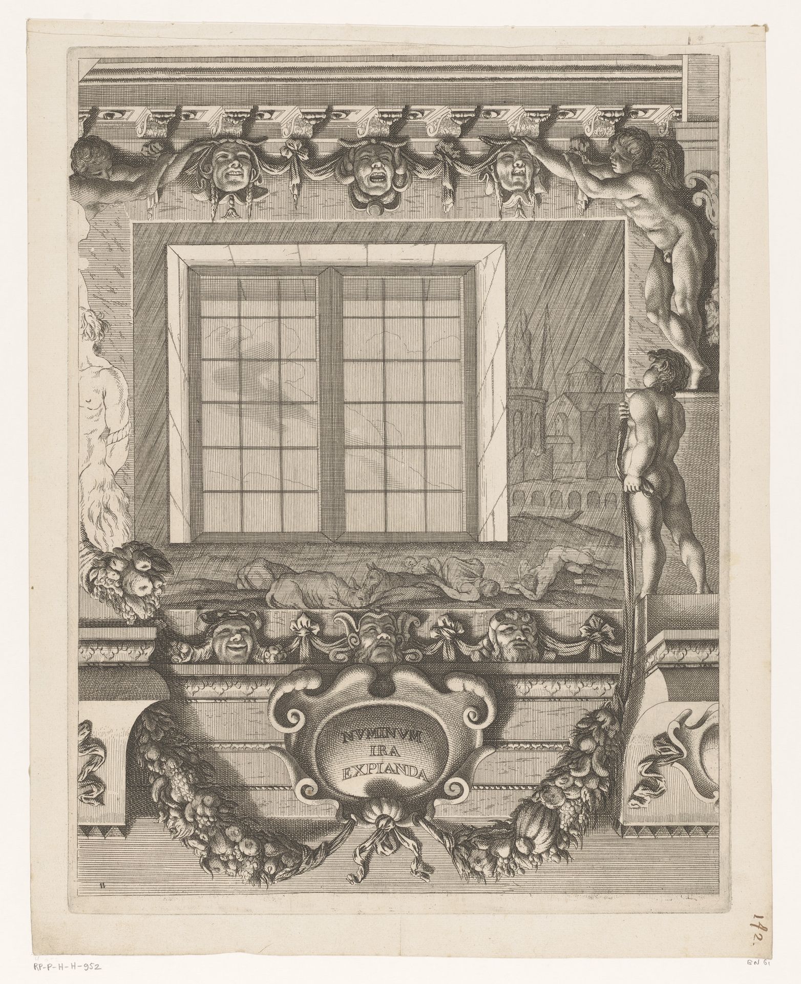 Plaag treft Rome by Louis de Châtillon
