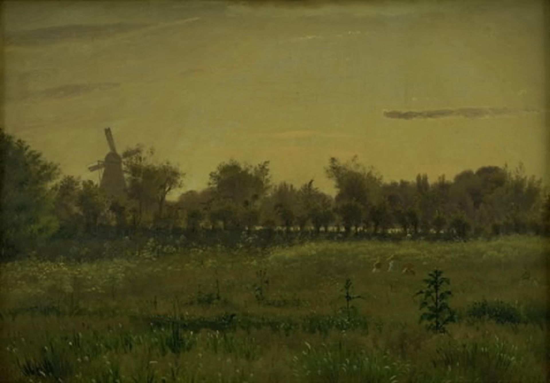 The Meadow near the Artist's House at Farimagsvej outside Copenhagen by Vilhelm Kyhn