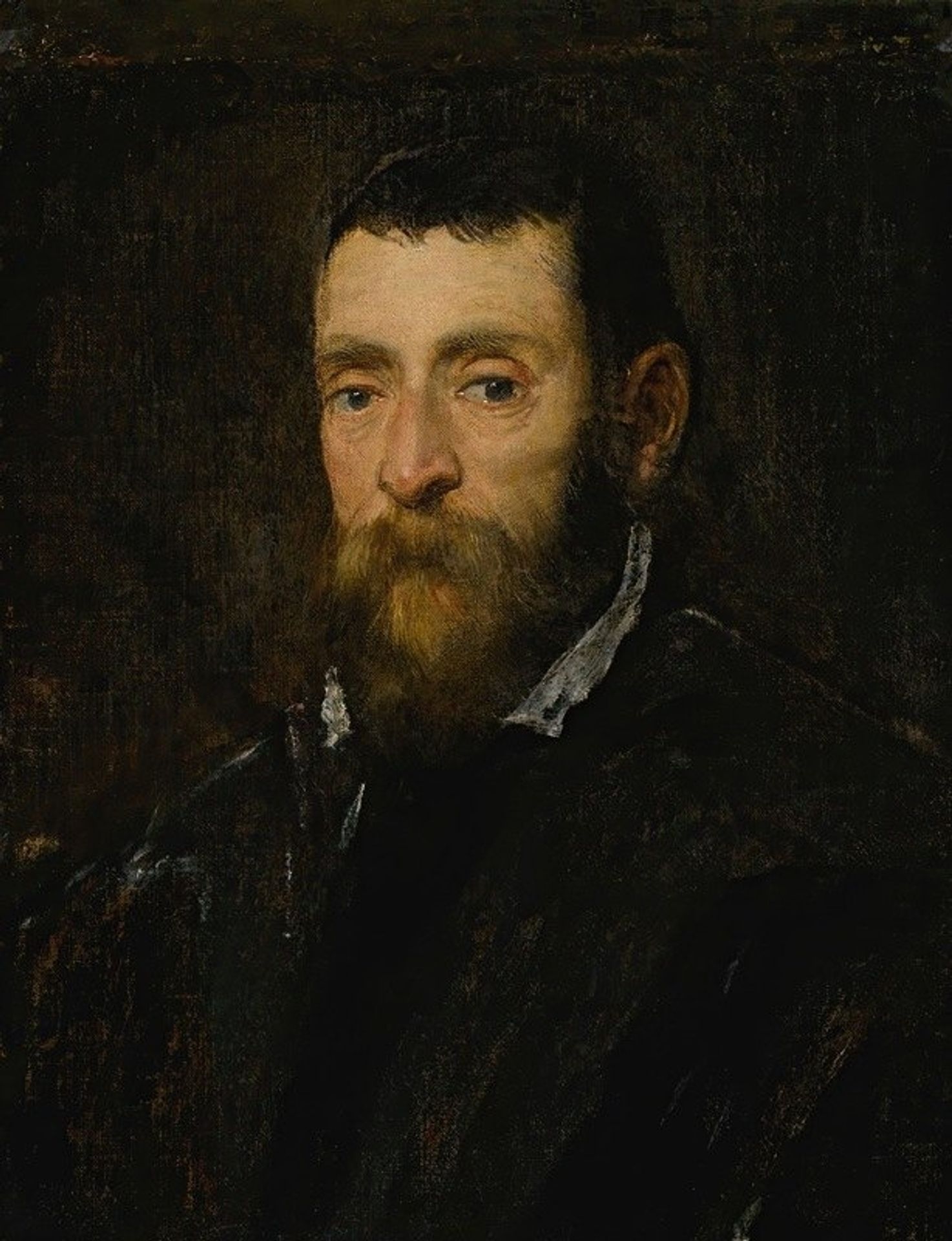 Portrait of a bearded man, possibly Prince Antonio di Santacroce of Rome by Jacopo Tintoretto