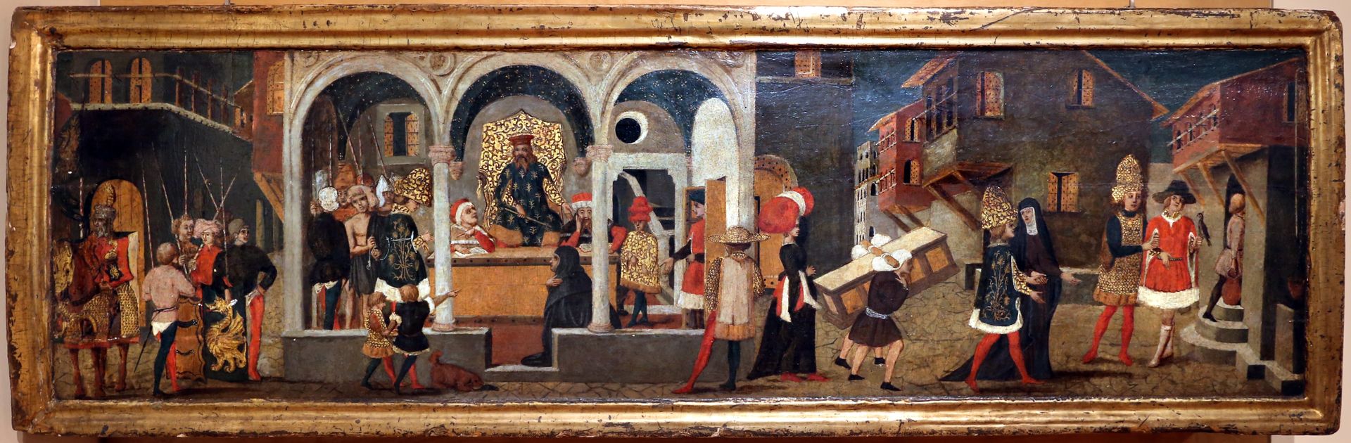 Storie di traiano e la vedova by Lo Scheggia