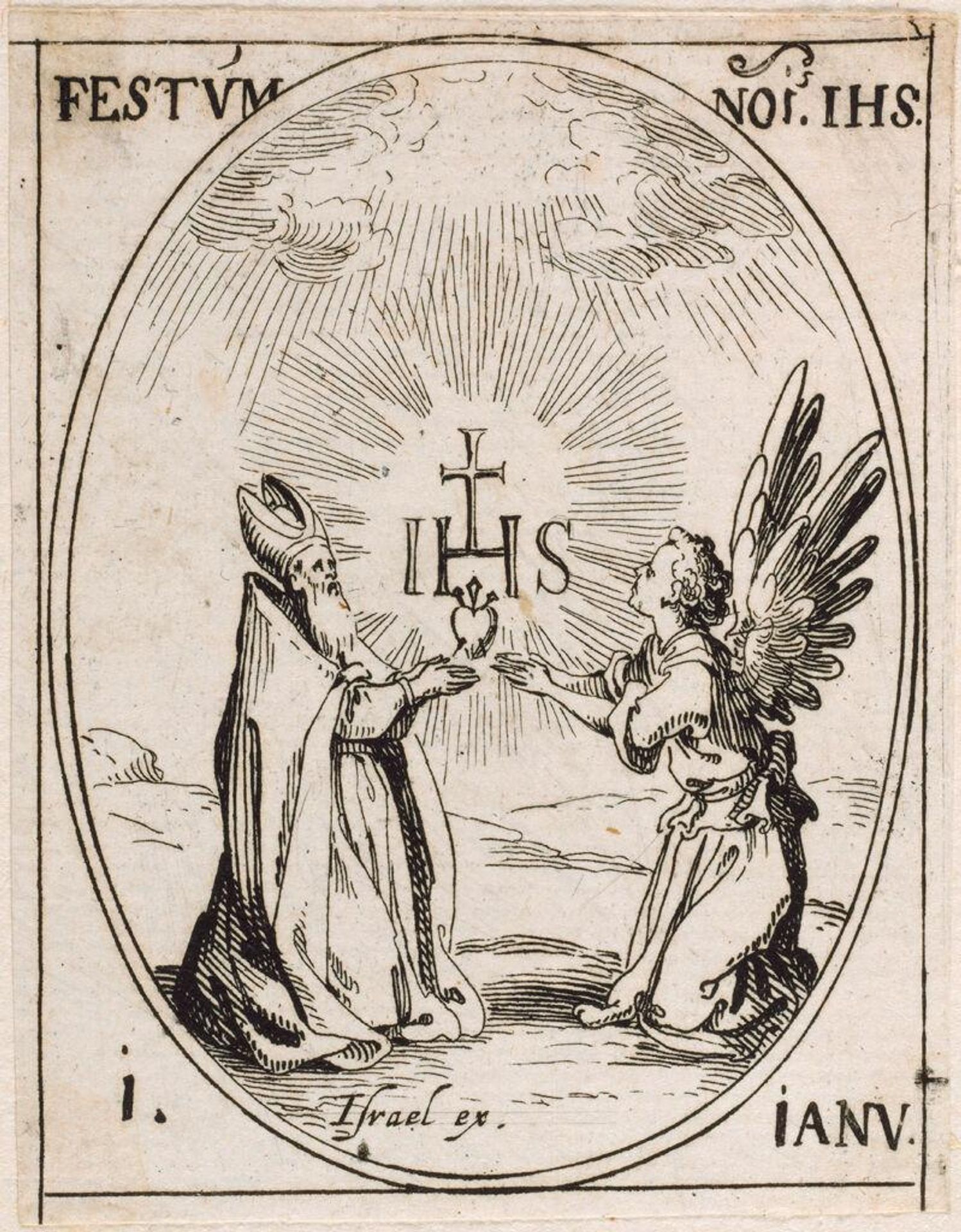 Name of Jesus by Jacques Callot