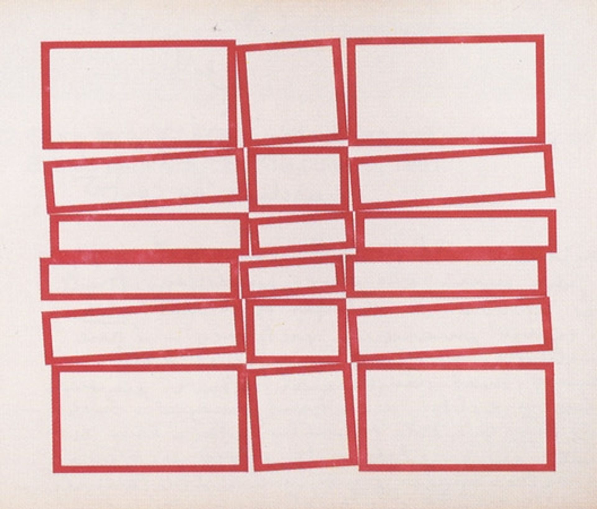 Metaesquema by Helio Oiticica