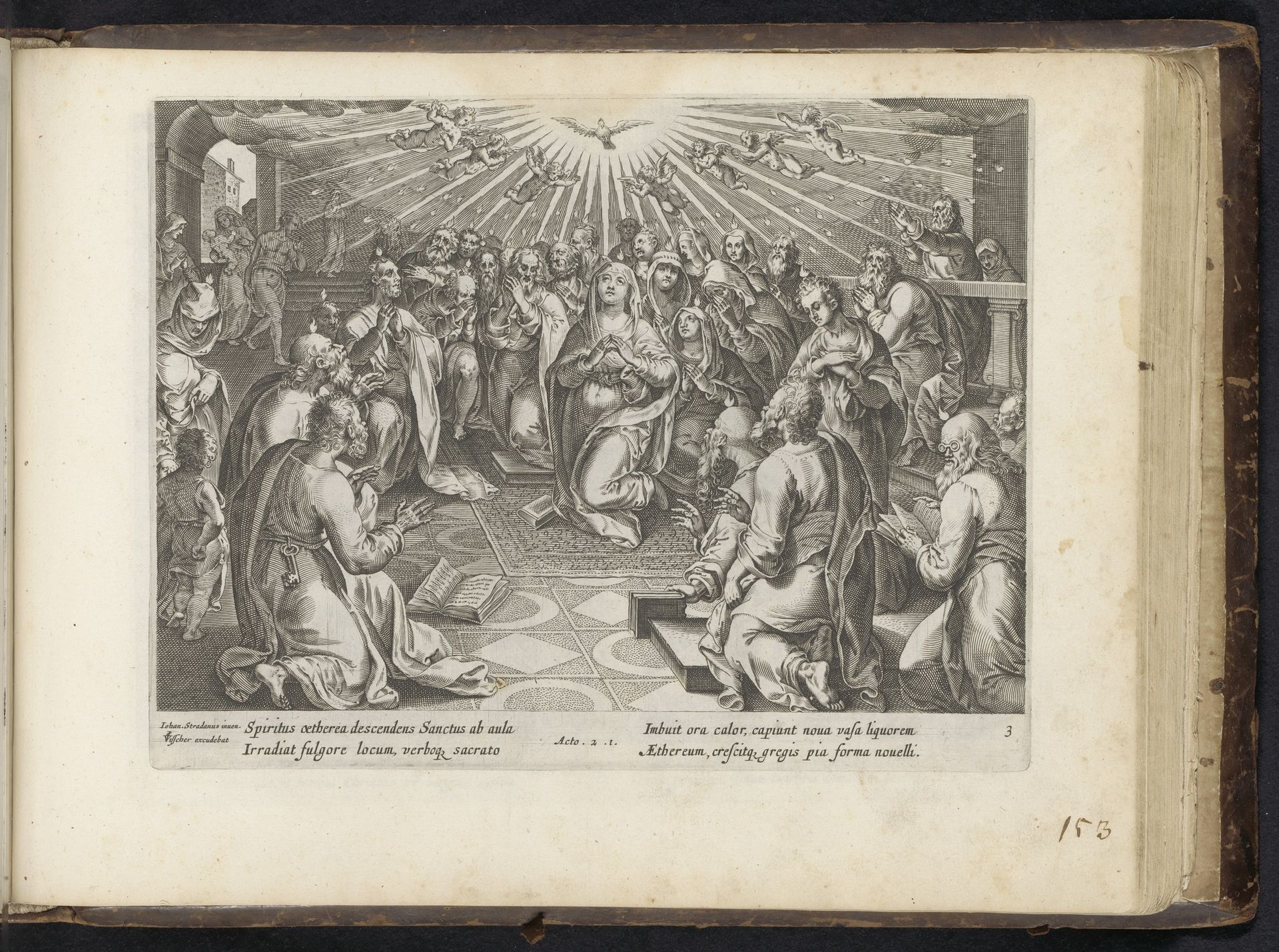 Uitstorting van de heilige Geest by Anonymous