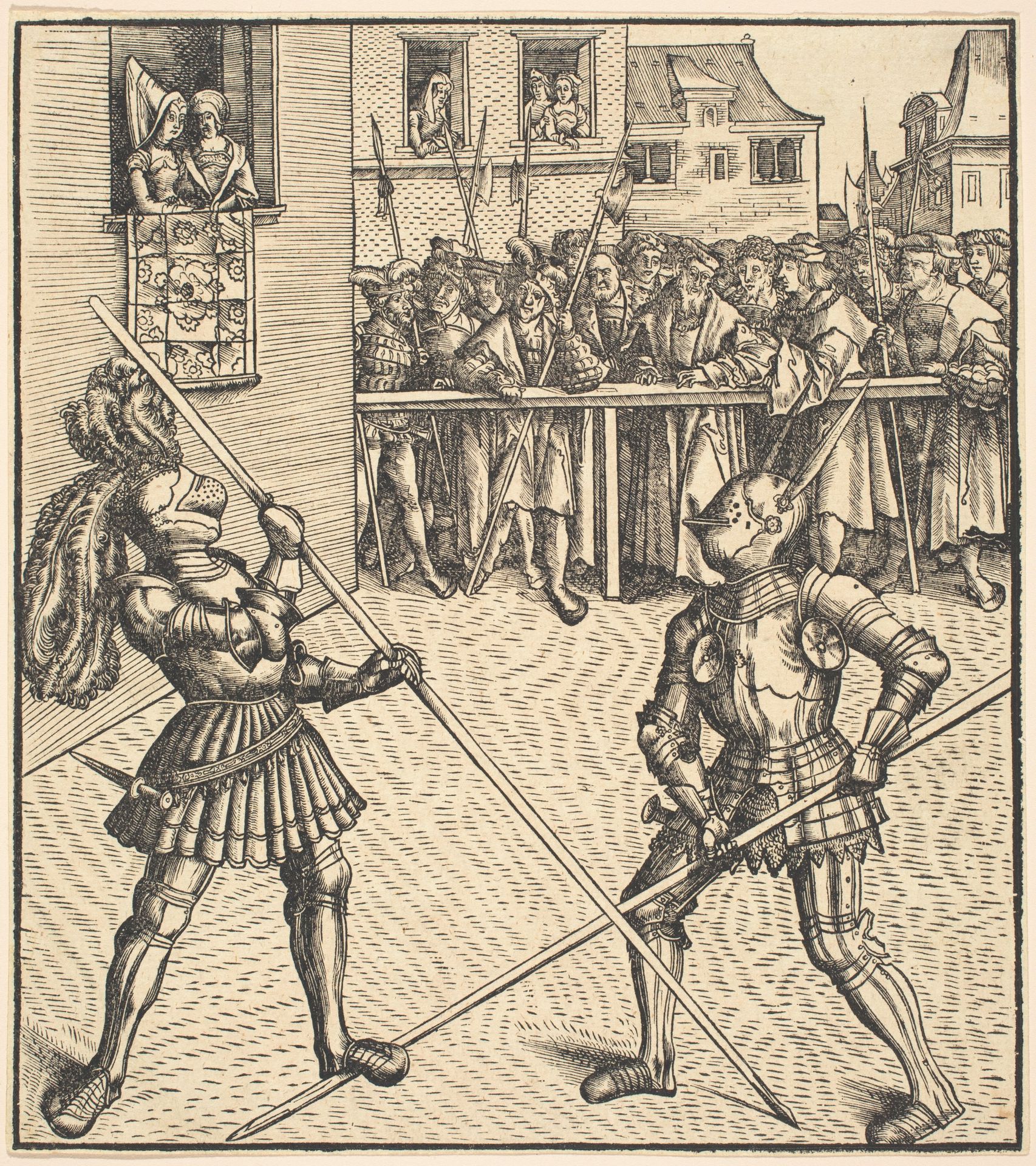 Tournament on the Occasion of the Festivity of the Marriage by Leonhard Beck
