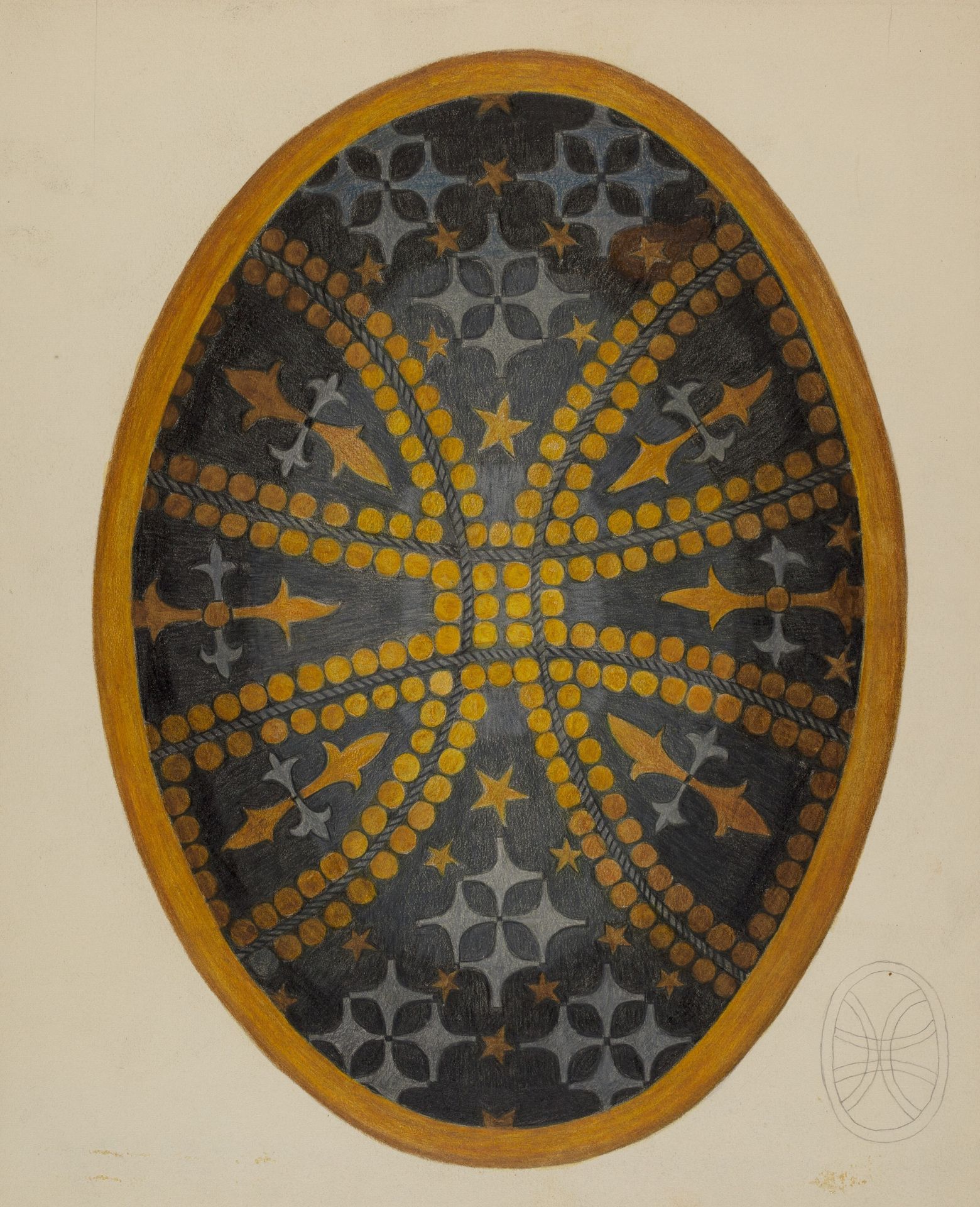 Oval Pin by Tulita Westfall