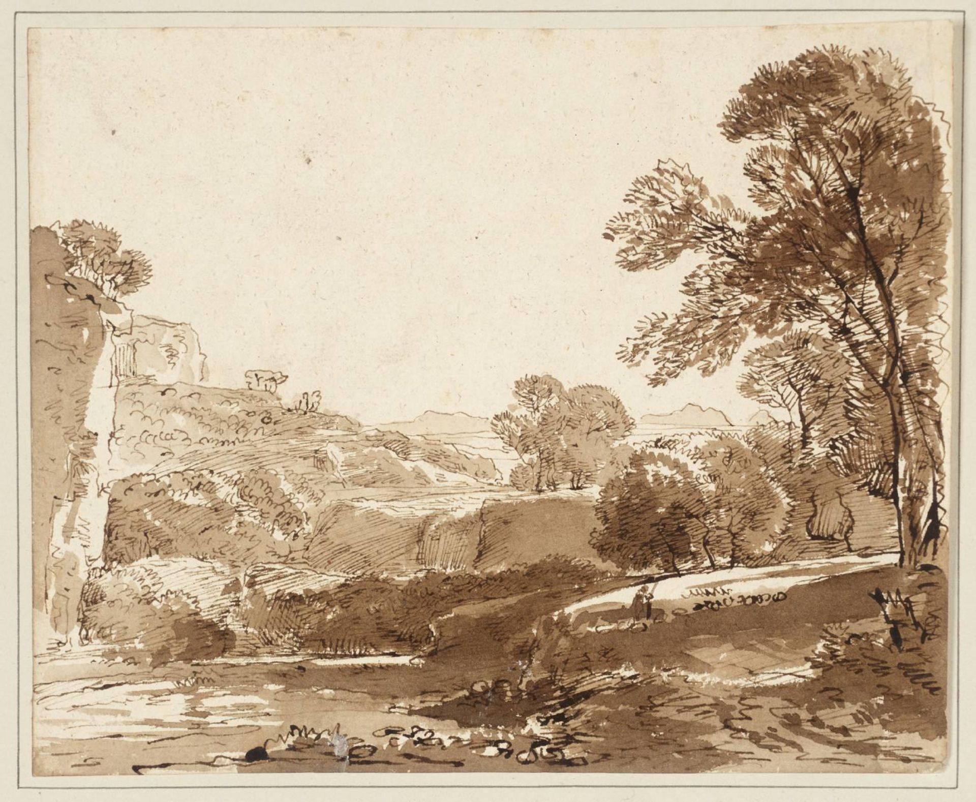 Classical Landscape by Ramsay Richard Reinagle