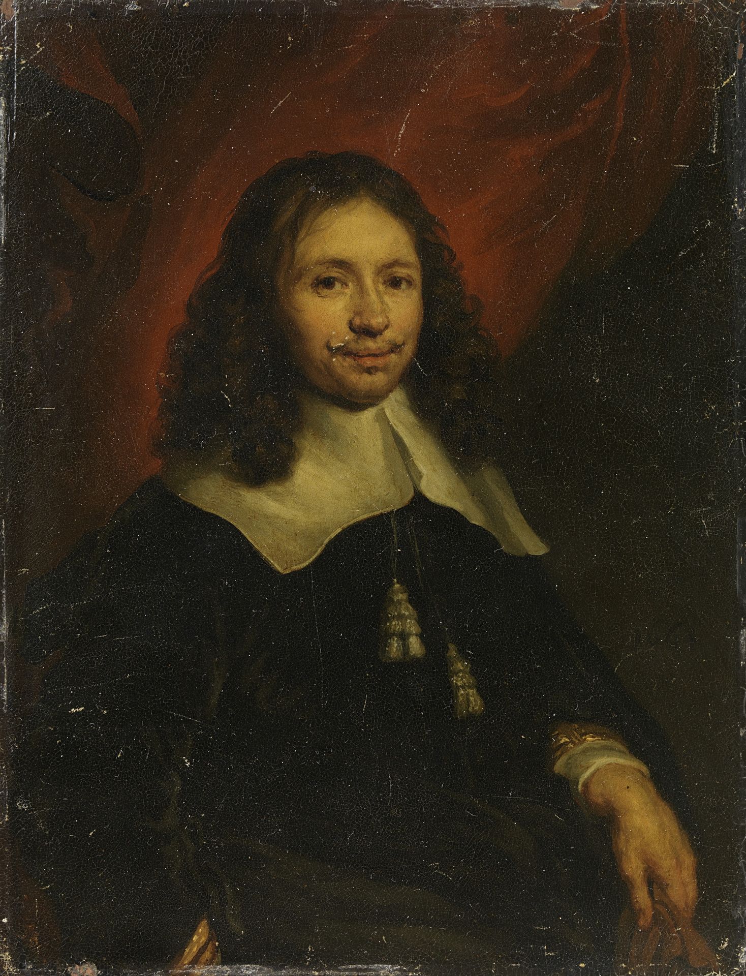 Portrait of Dionijs Wijnands, Merchant in Amsterdam by Jan van (1623-1676) Noordt