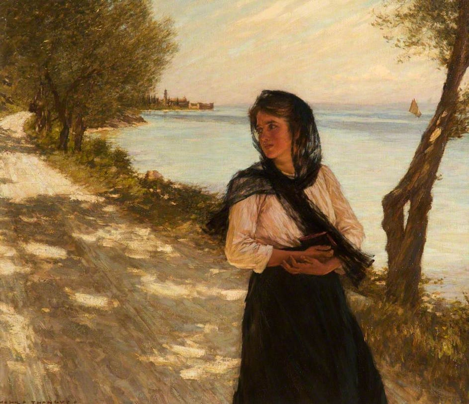 The Festa by Henry Herbert La Thangue