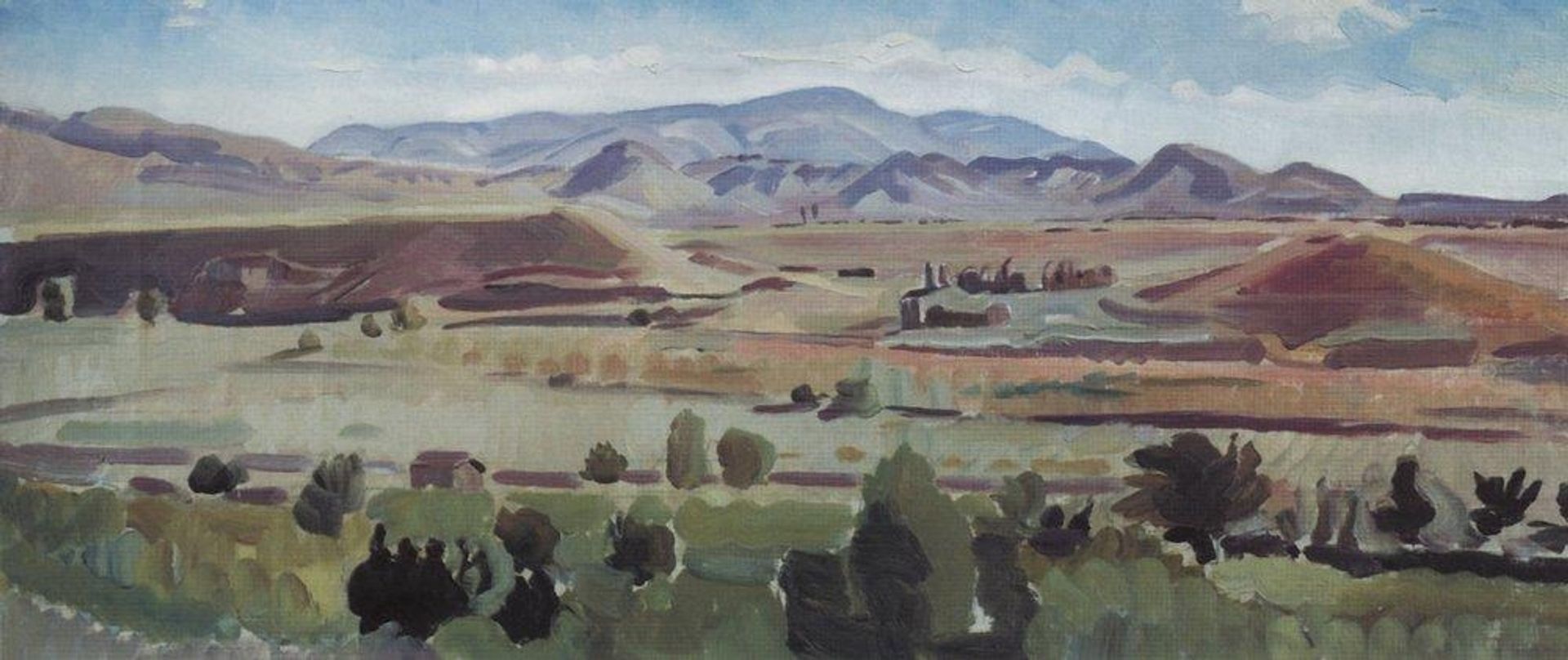View of Sudak by Konstantin Bogaevsky