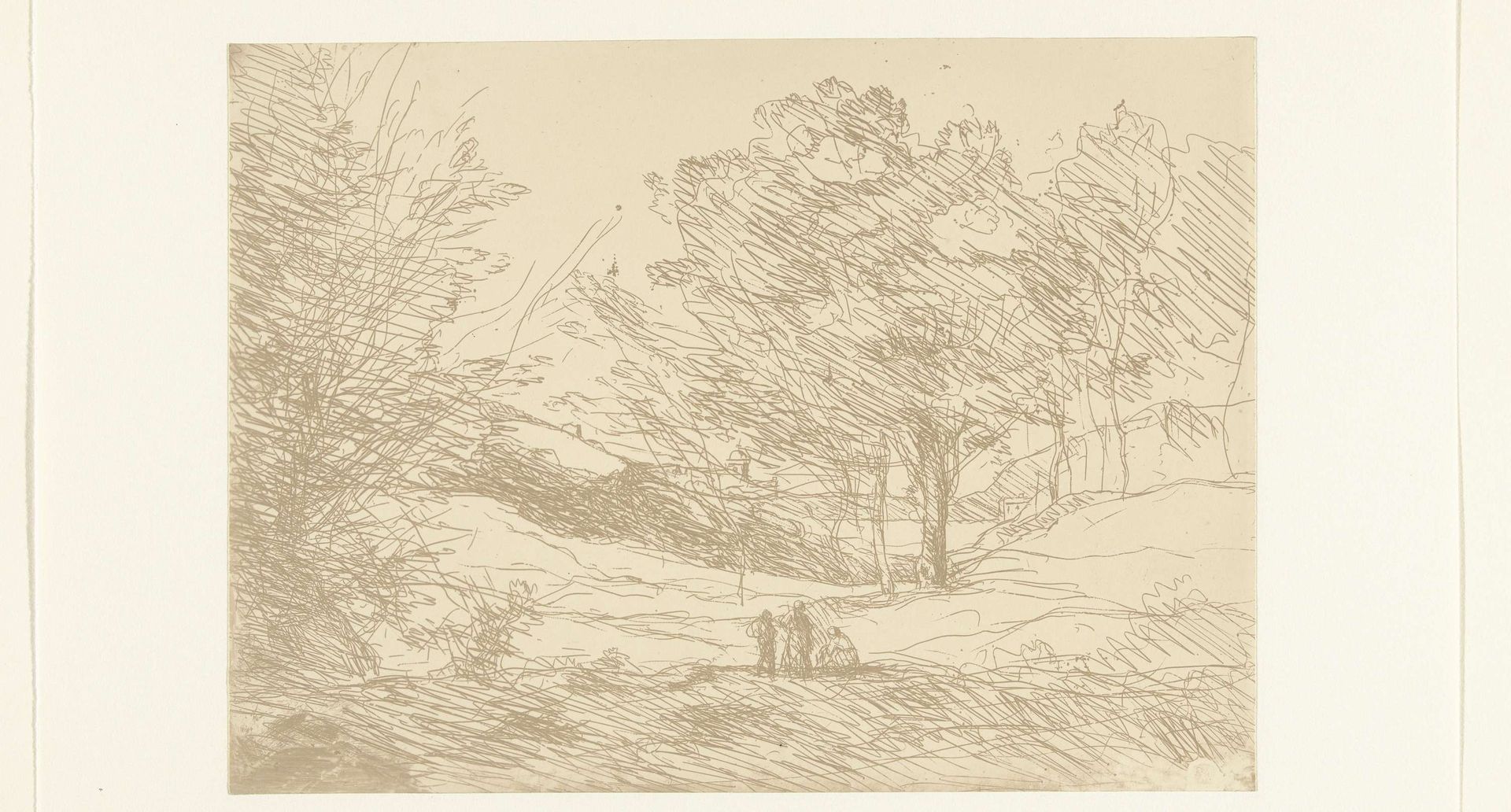 Herinnering aan het Lago Maggiore by Camille Corot