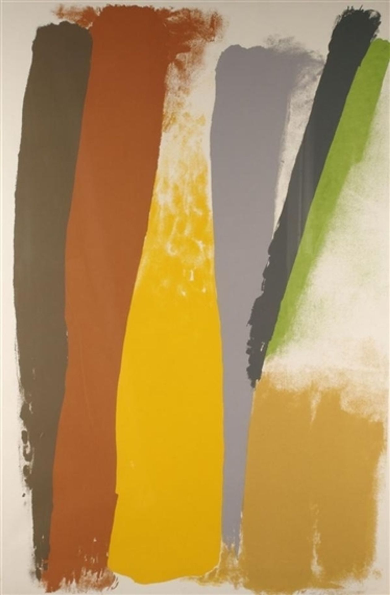 Untitled Abstraction by Friedel Dzubas