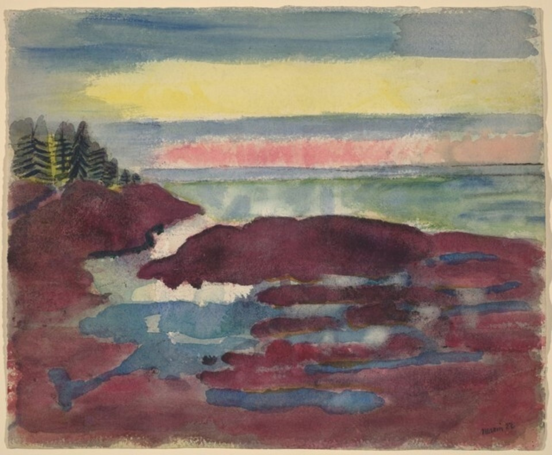 Deer Isle, Maine by John Marin