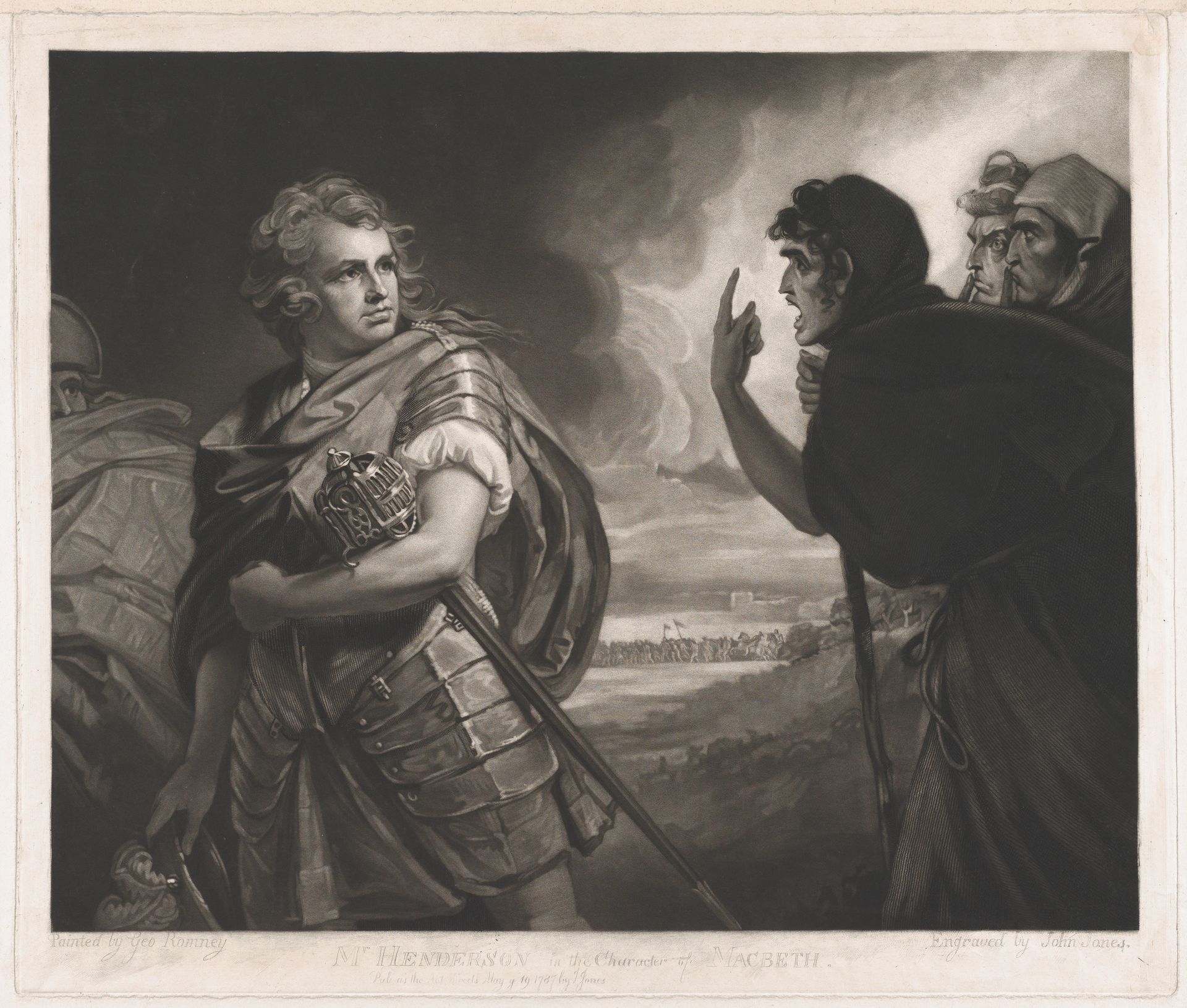 Mr. Henderson in the Character of Macbeth by John Jones