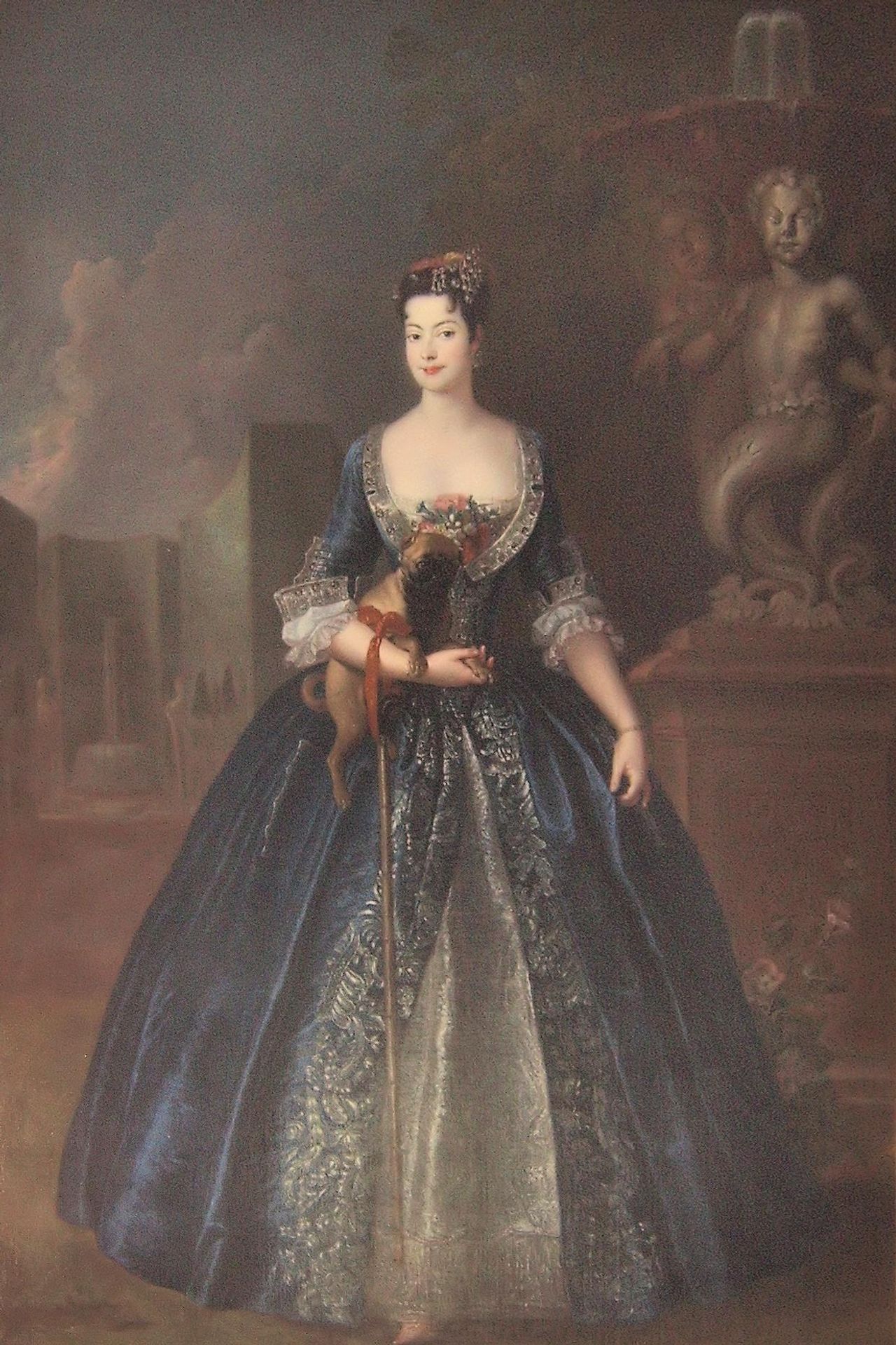 Anna Karolina Orzelska by Antoine Pesne