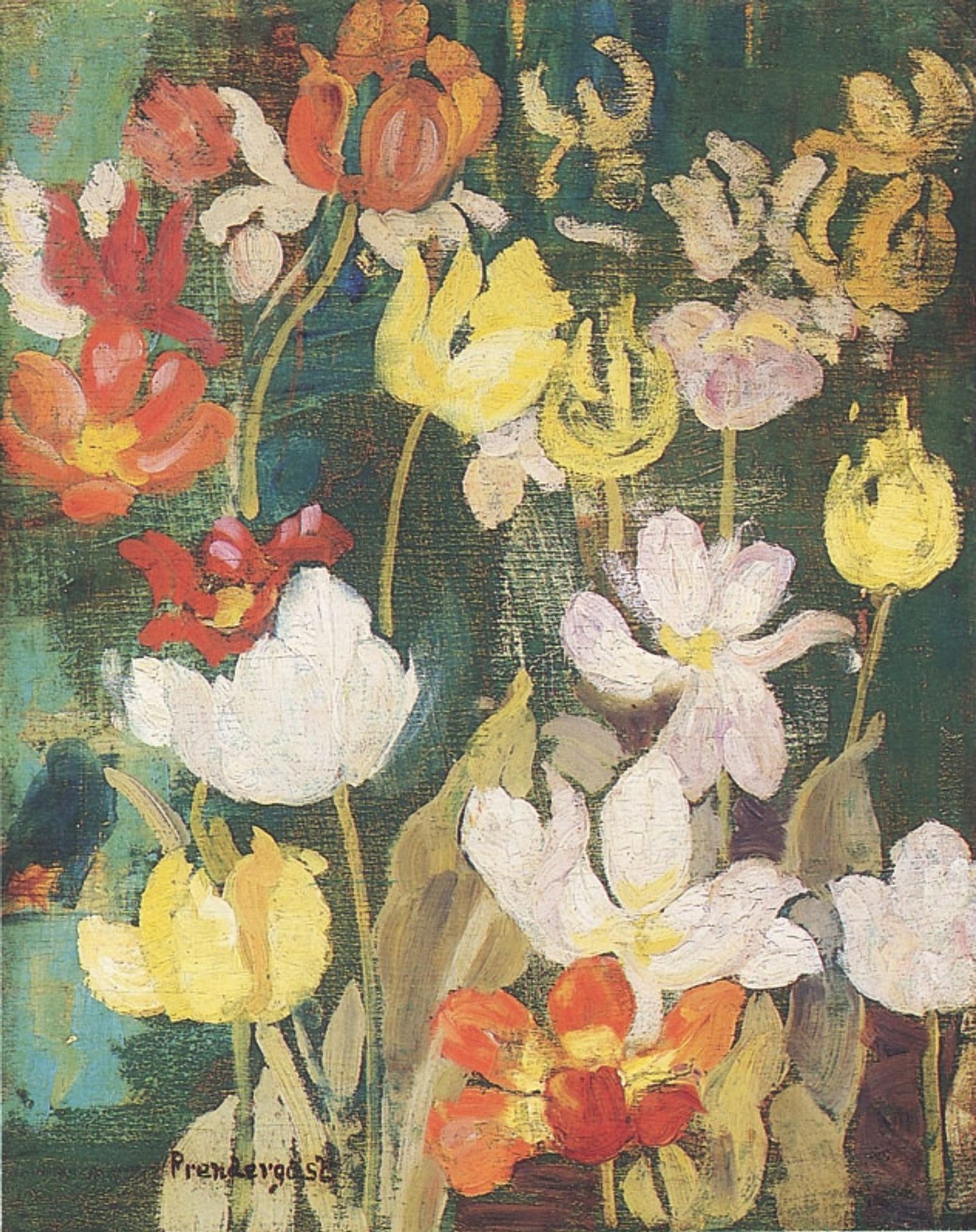 Spring Flowers by Maurice Prendergast