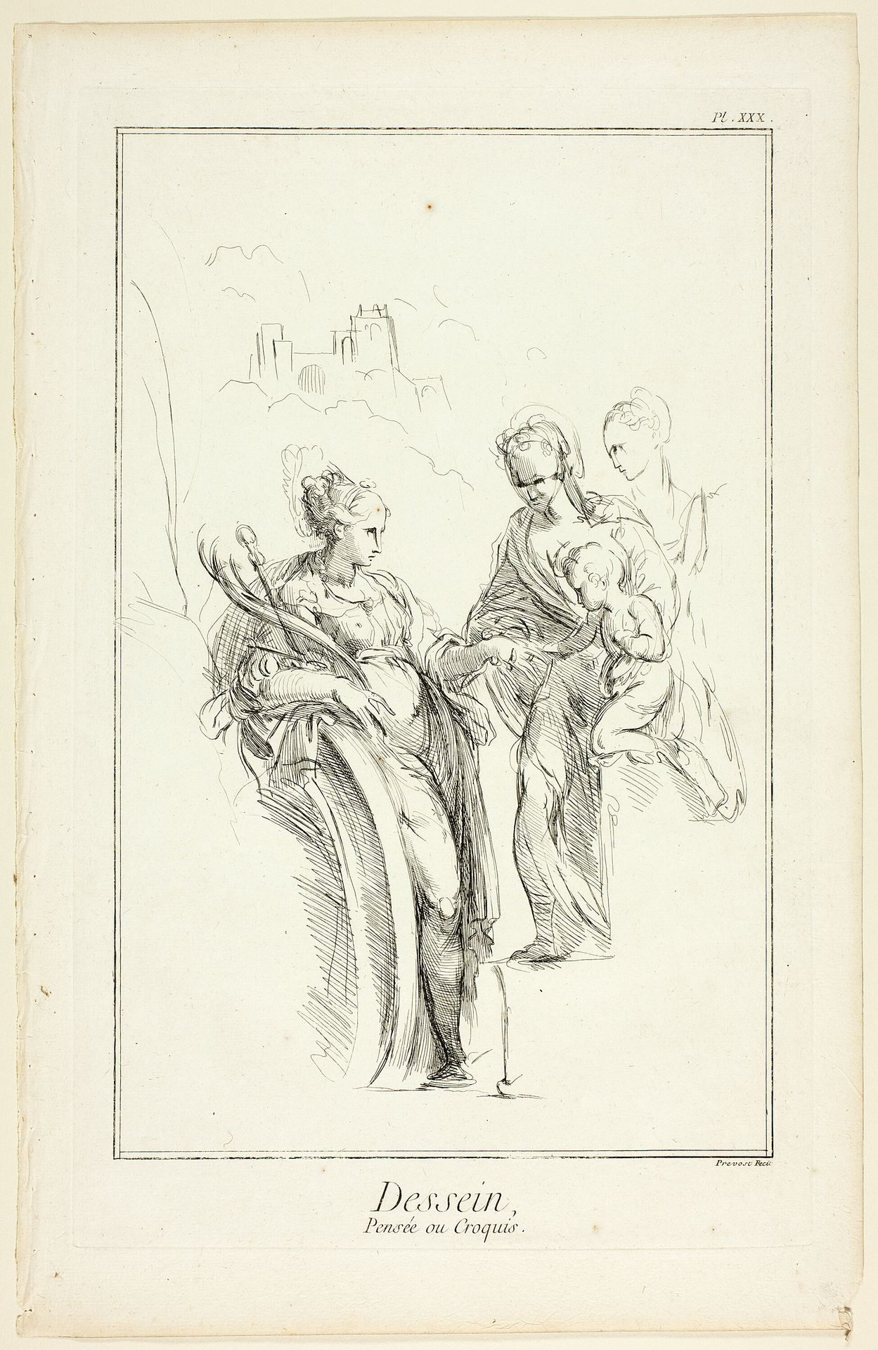 Design: Sketch, from Encyclopédie by Benoit Louis Prevost