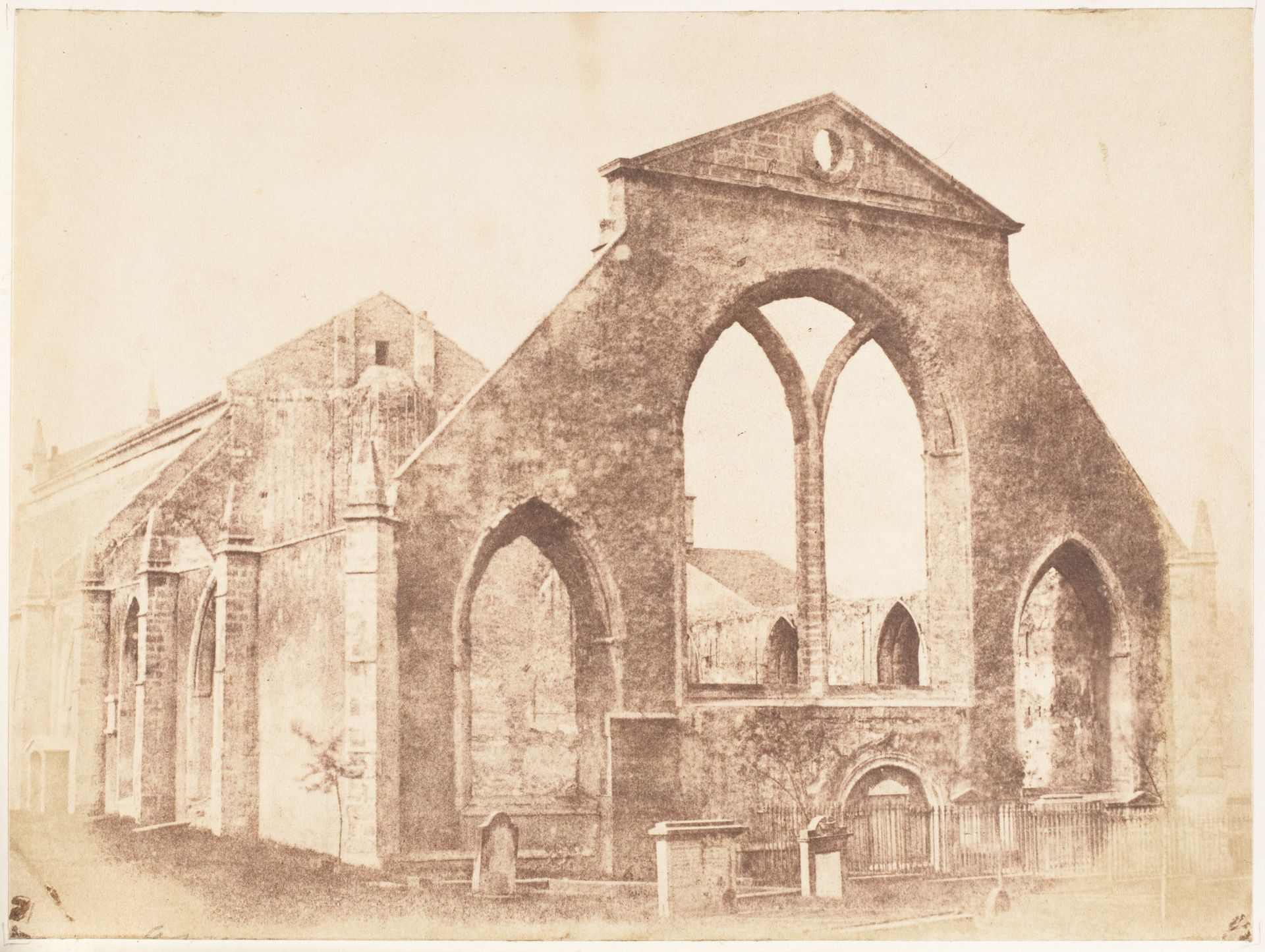 Edinburgh. Greyfriars' Churchyard by Hill and Adamson