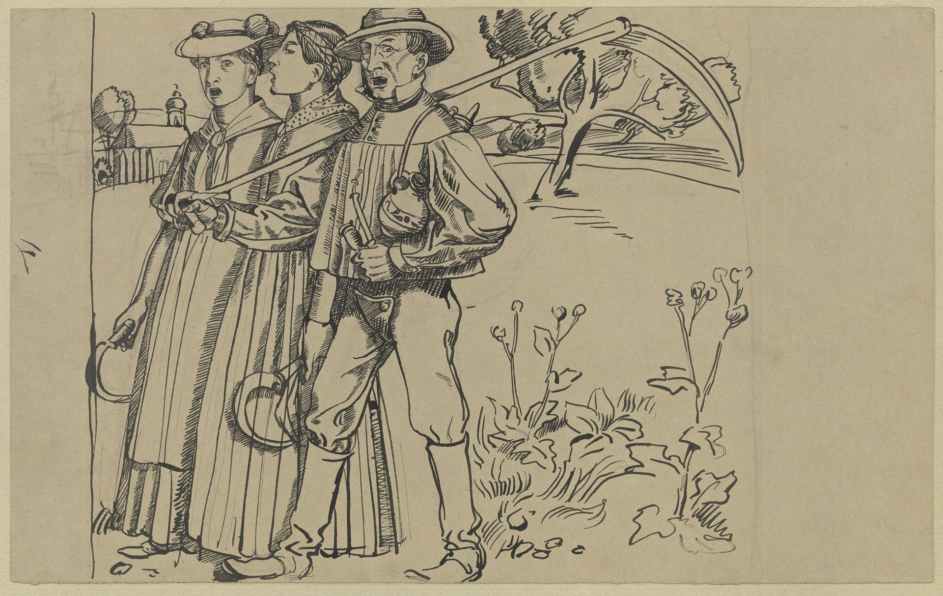 Return from the field by Fritz Boehle