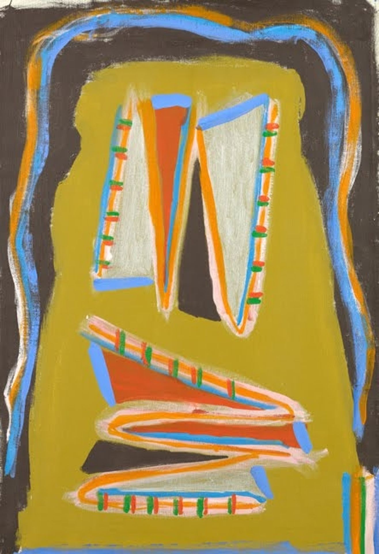 Indian Writhing by Betty Parsons
