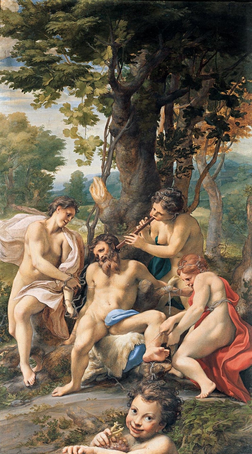Allegory of the Vices by Correggio