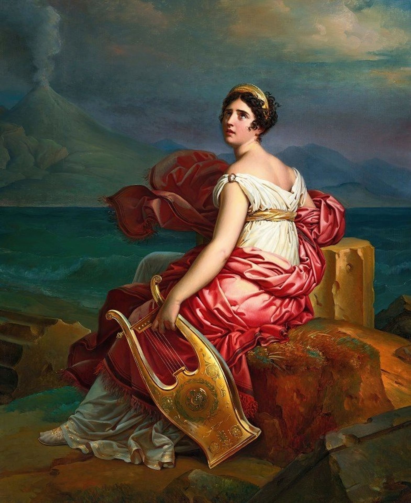 Corinne Au Cap De Misène by François Gérard