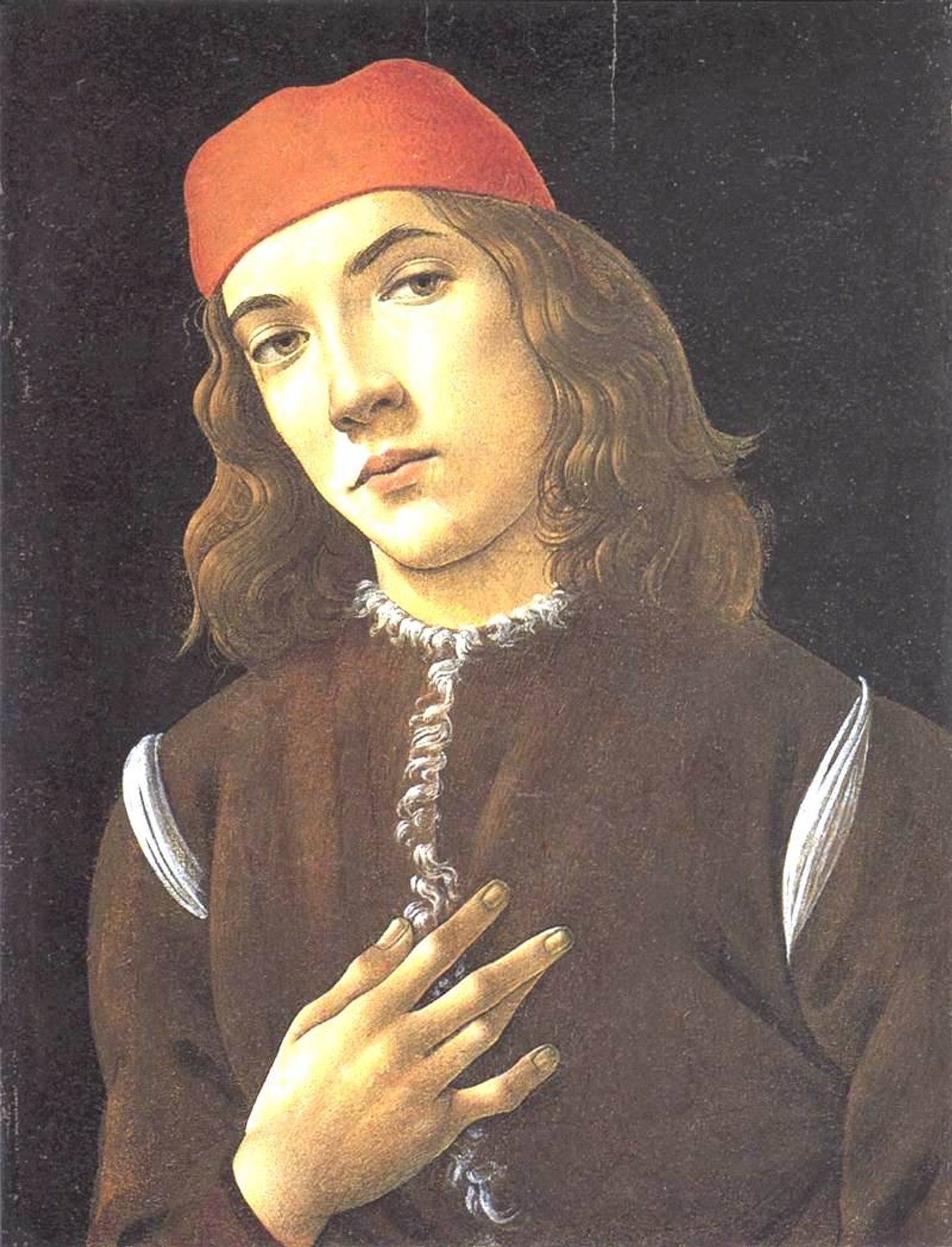 Portrait of a Young Man by Sandro Botticelli