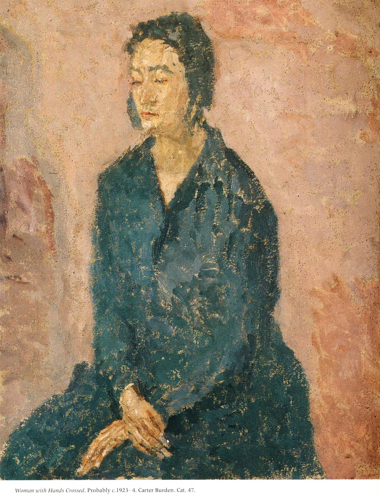 Woman with Hands Crossed by Gwen John
