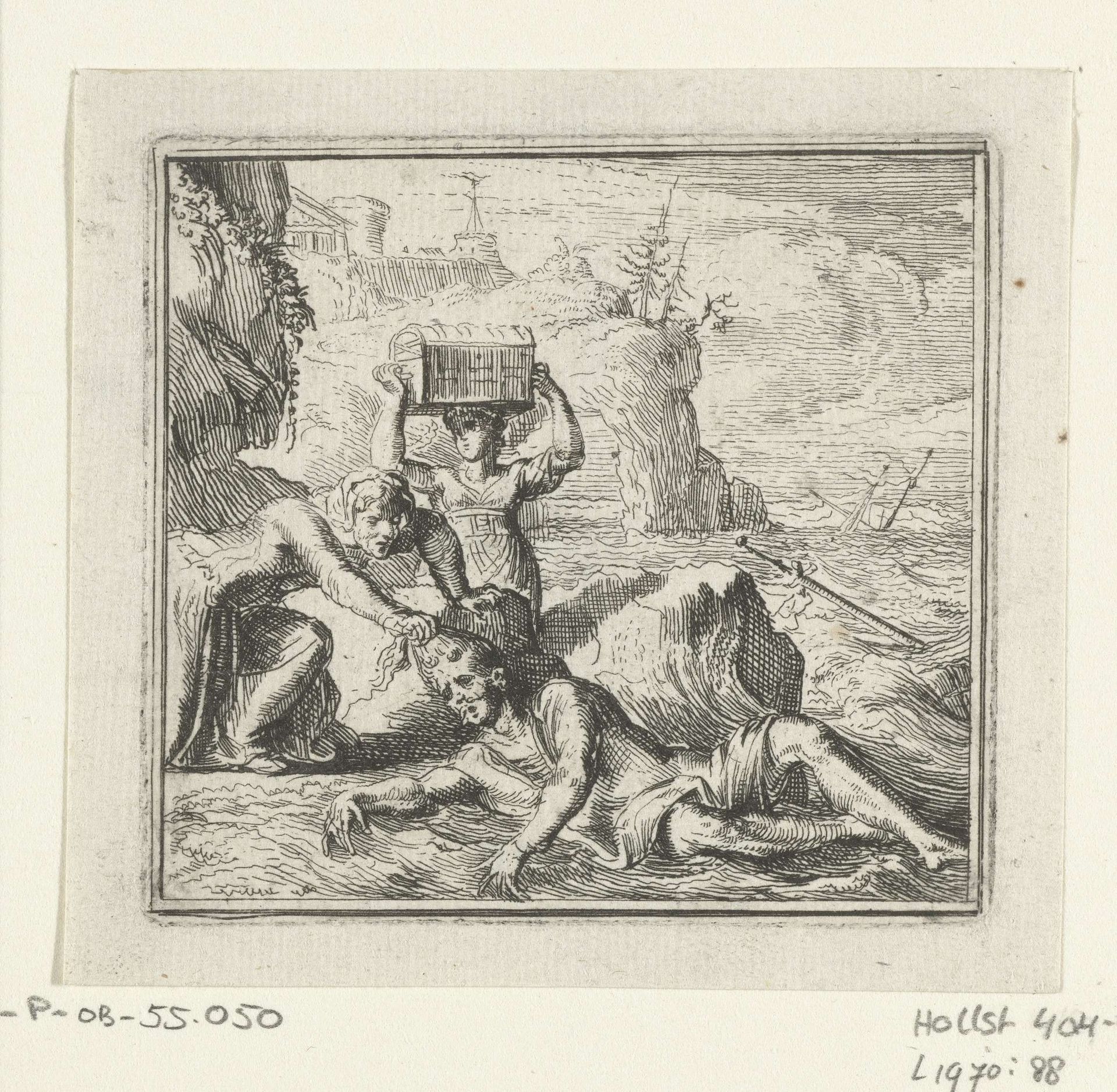 Illustratie voor de Decamerone van Boccaccio by Romeyn de Hooghe