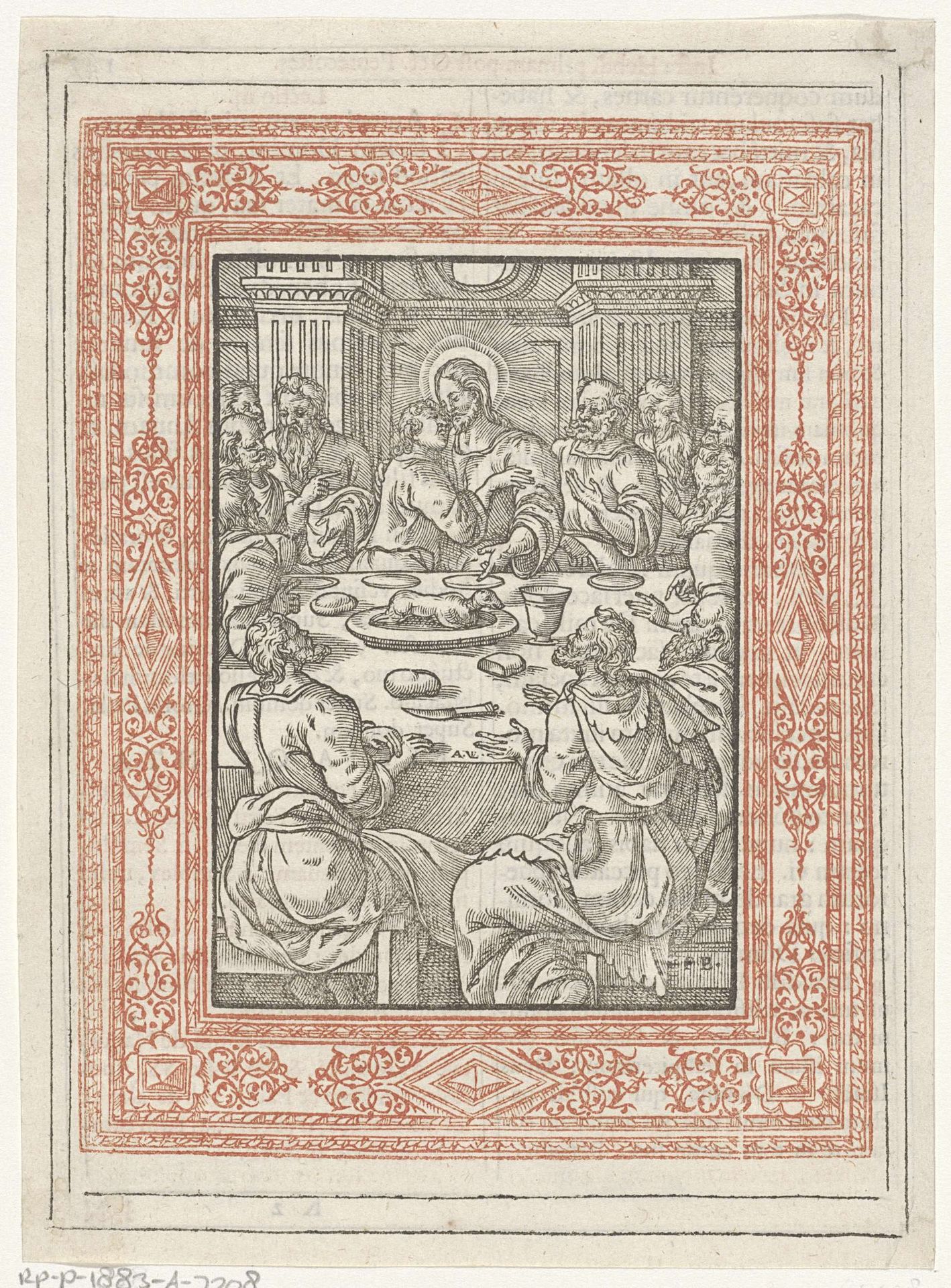 Laatste avondmaal by Antoni van Leest