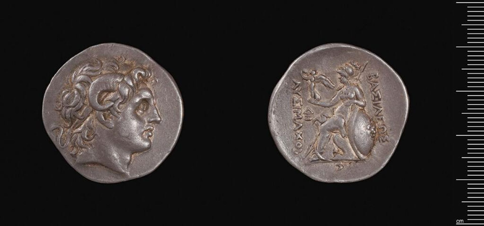 Tetradrachm of Lysimachos of Thrace, Lampsakos by Lysimachos