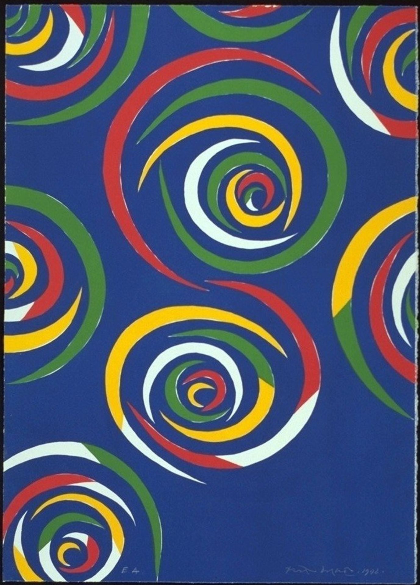 Cercles de Nuit by Piero Dorazio