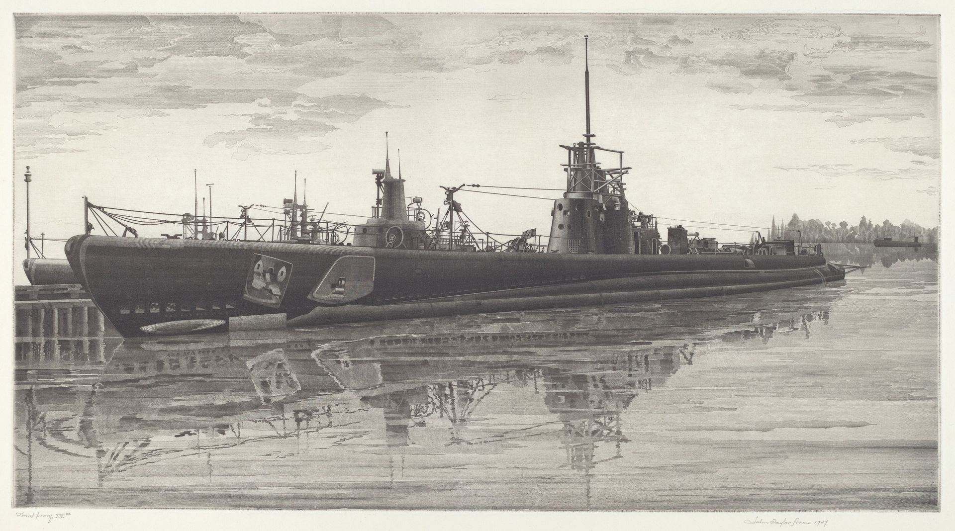 U.S.S. Haddo, Portrait of a Submarine by John Taylor Arms
